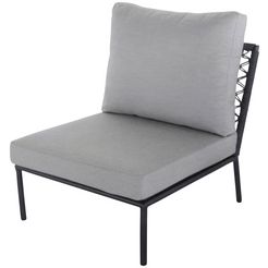 best loungestoel middenstuk lounge mali middenstuk (1 stuk) grijs