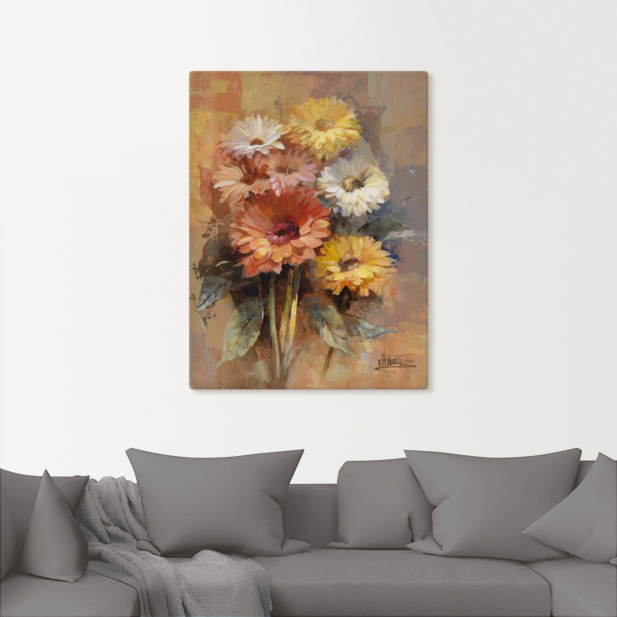 Artland Artprint Bos bloemen II als artprint op linnen, poster, muursticker in verschillende maten