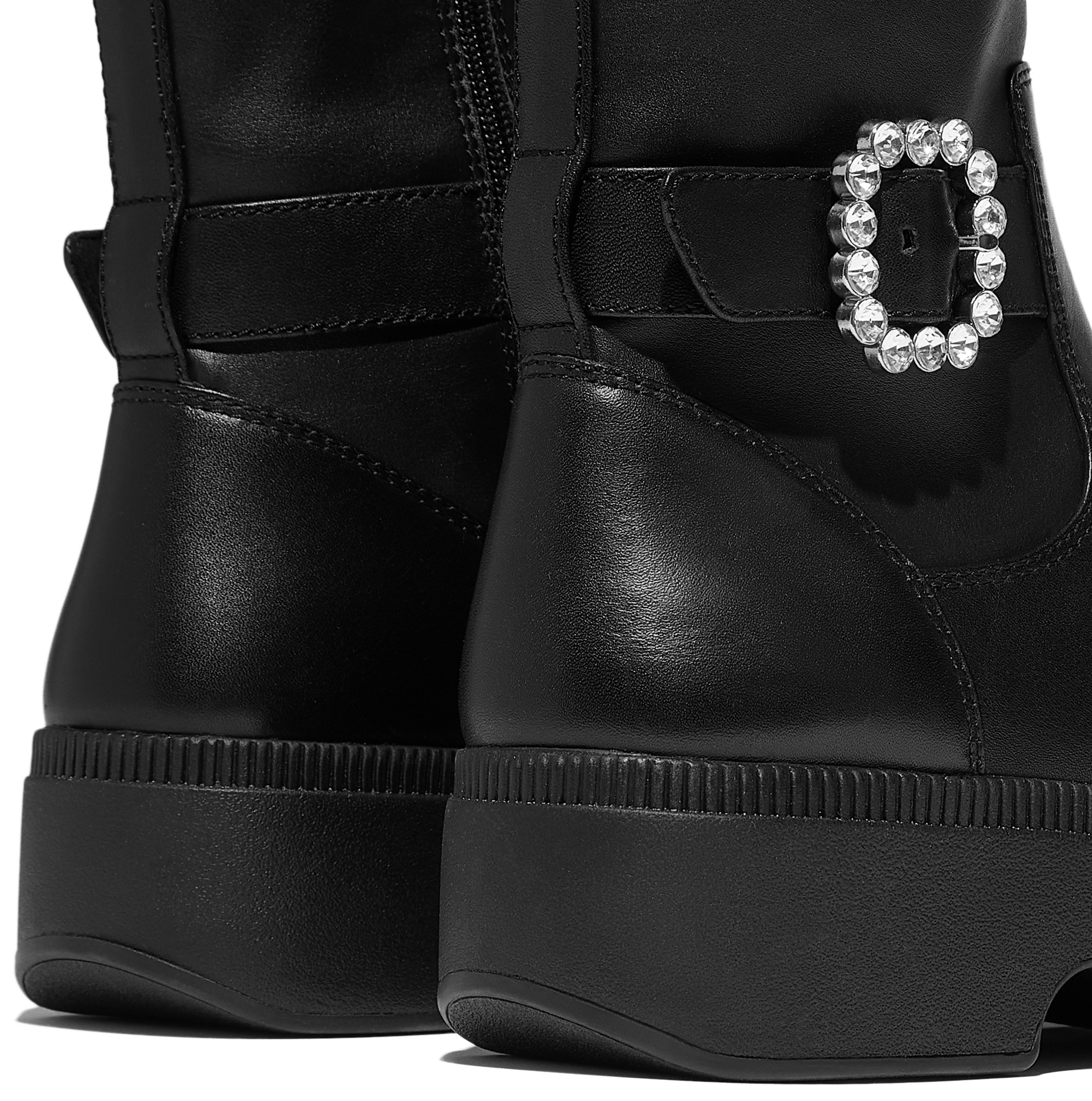Fitflop Plateaulaarsjes F-LUMA CRYSTAL Boots, chunky boots met plateauzool