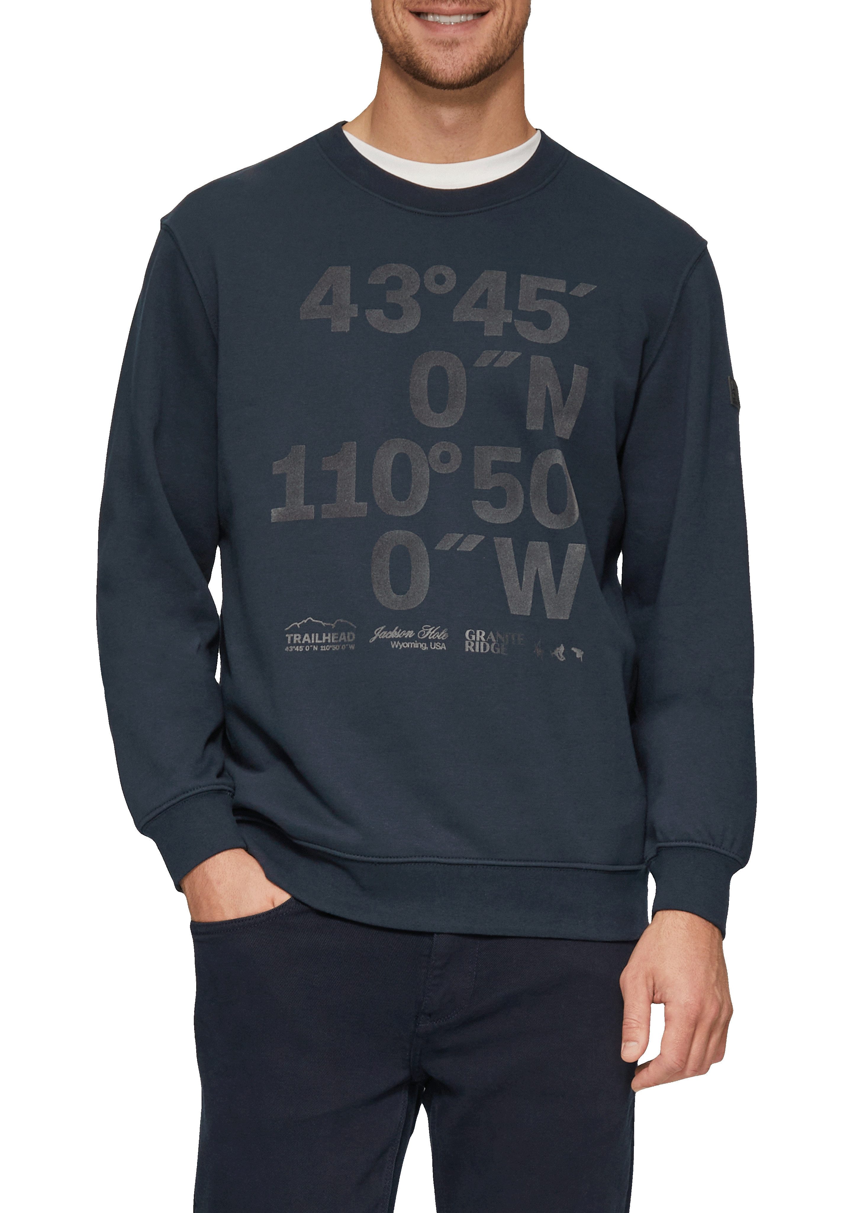 s.Oliver Sweatshirt met frontprint