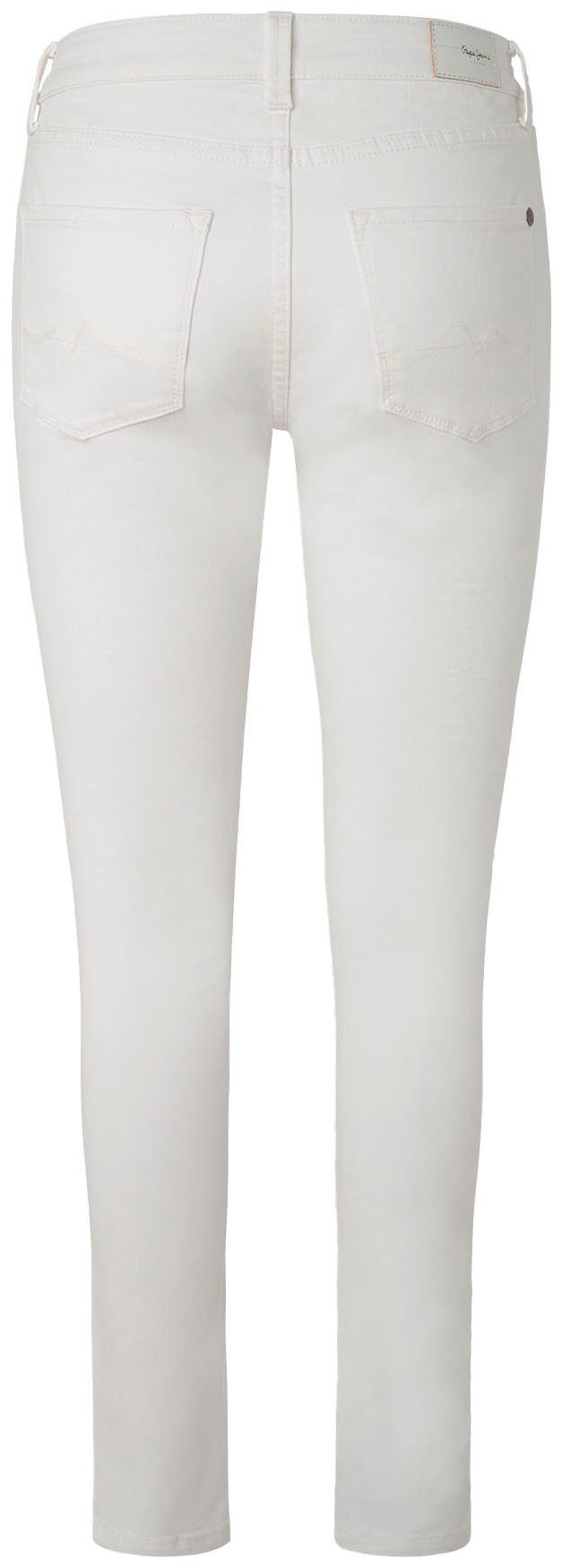 Pepe Jeans Skinny fit jeans in gebruikte look