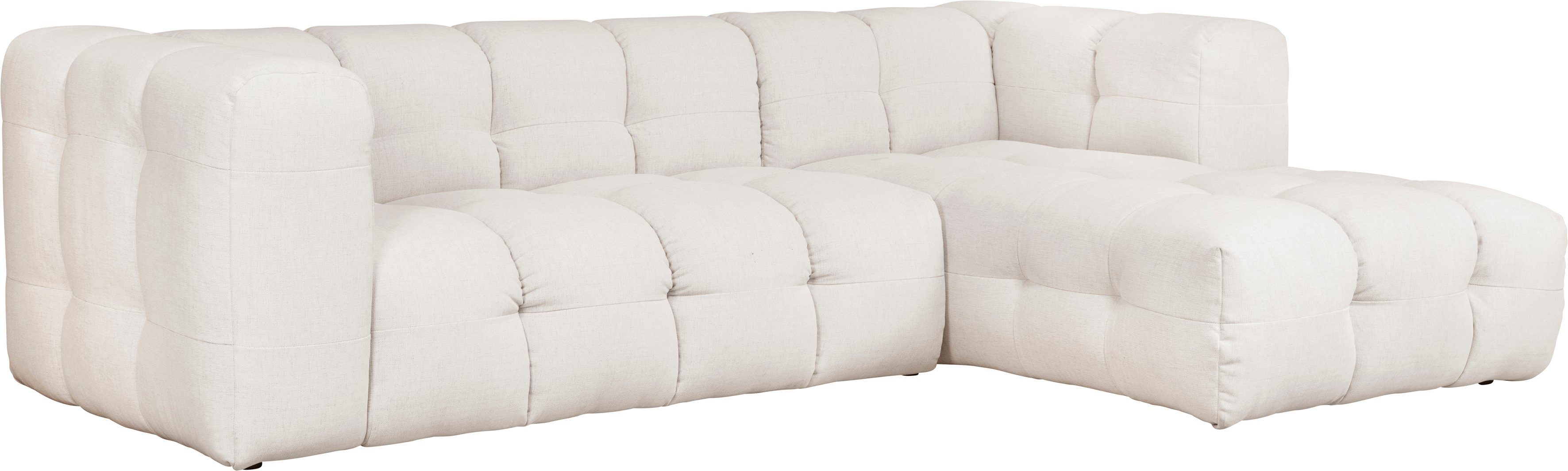 LeGer Home by Lena Gercke Hoekbank TALISHA L-vorm designerbank, moderne quilt, B/D/H: 276/178/75 cm