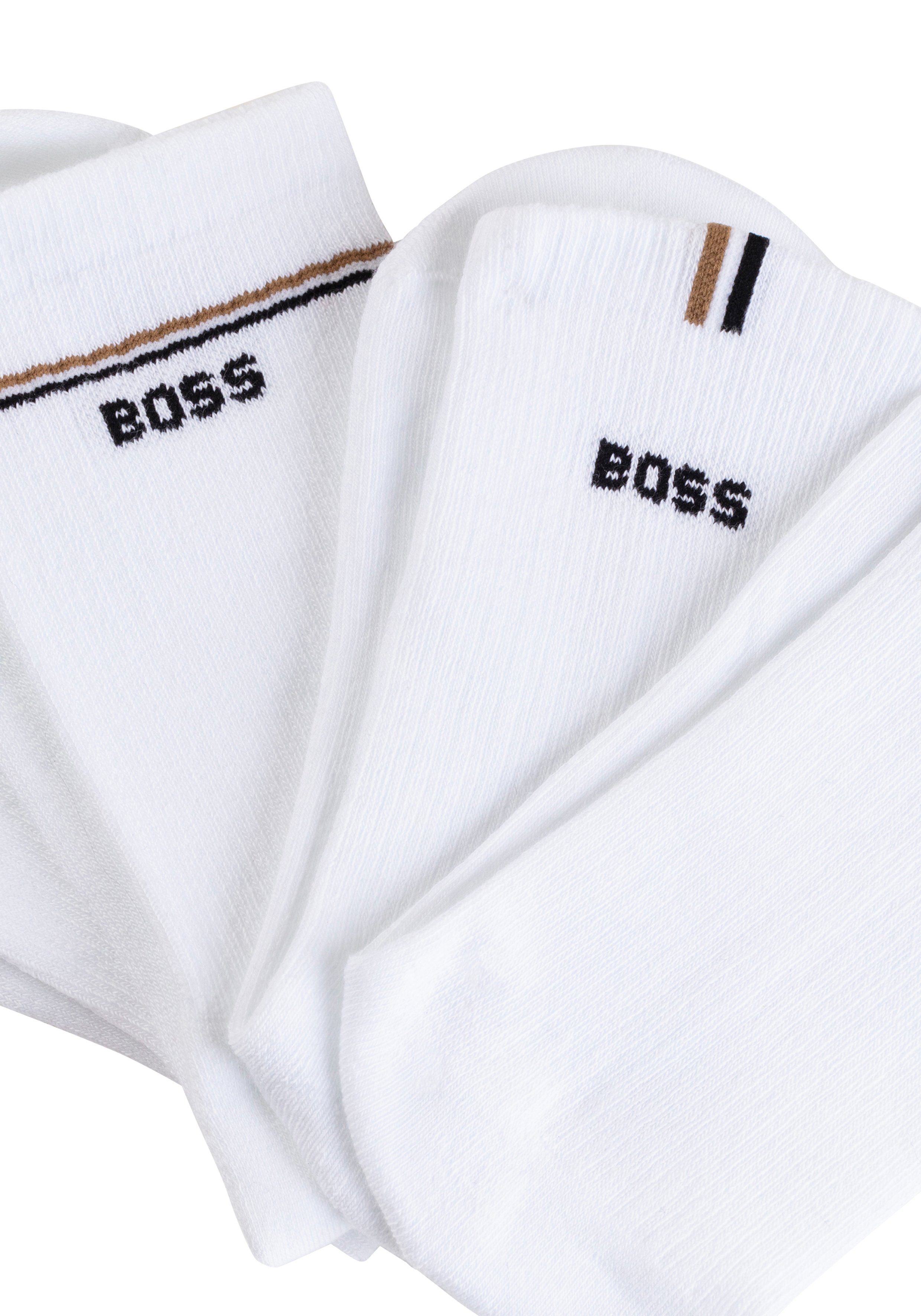BOSS Sokken 2P QS Iconic CC W met boss logo-opdruk (set, 2 paar, 2 stuks)