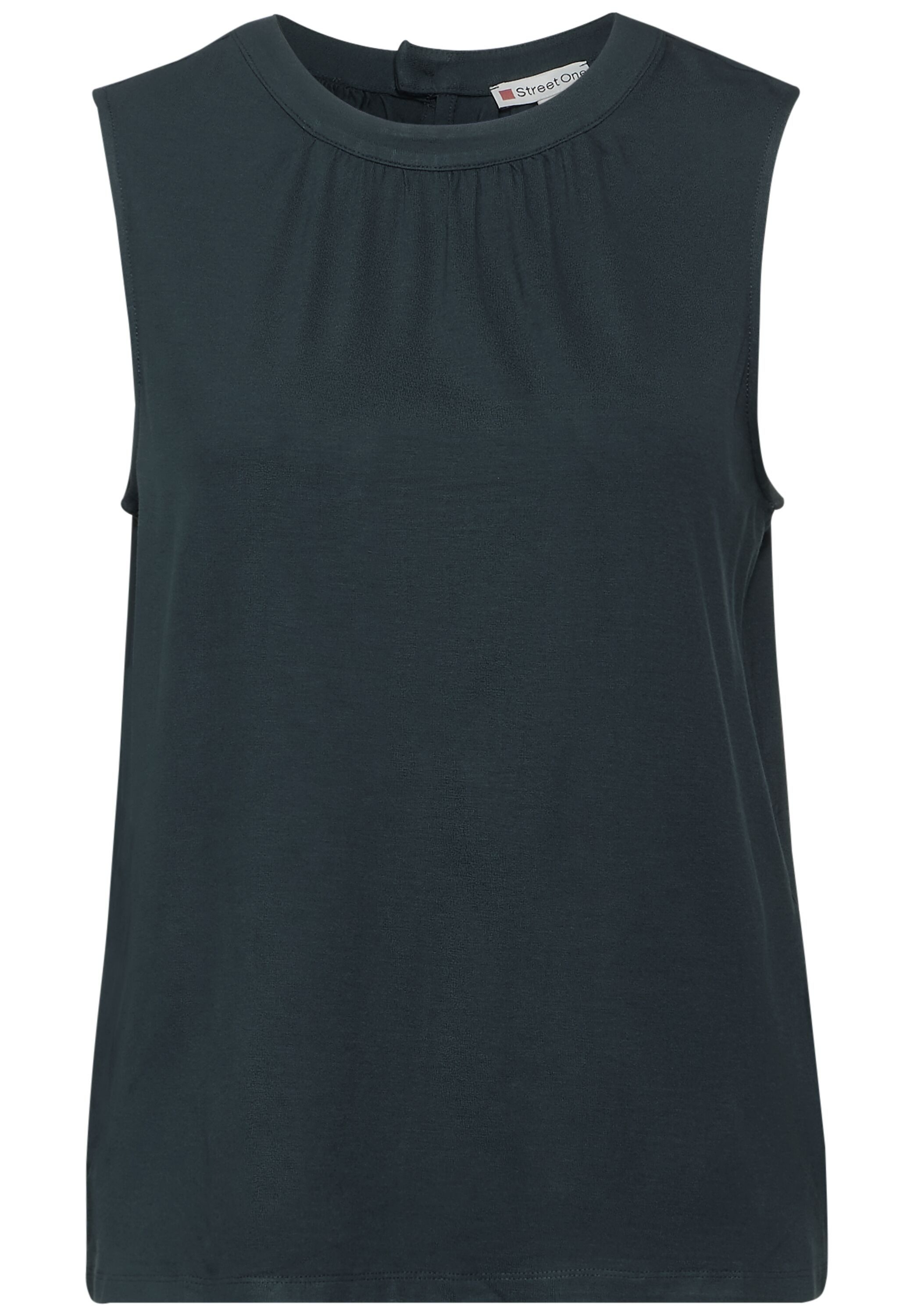 STREET ONE Shirttop van een viscose-elastaan mengsel