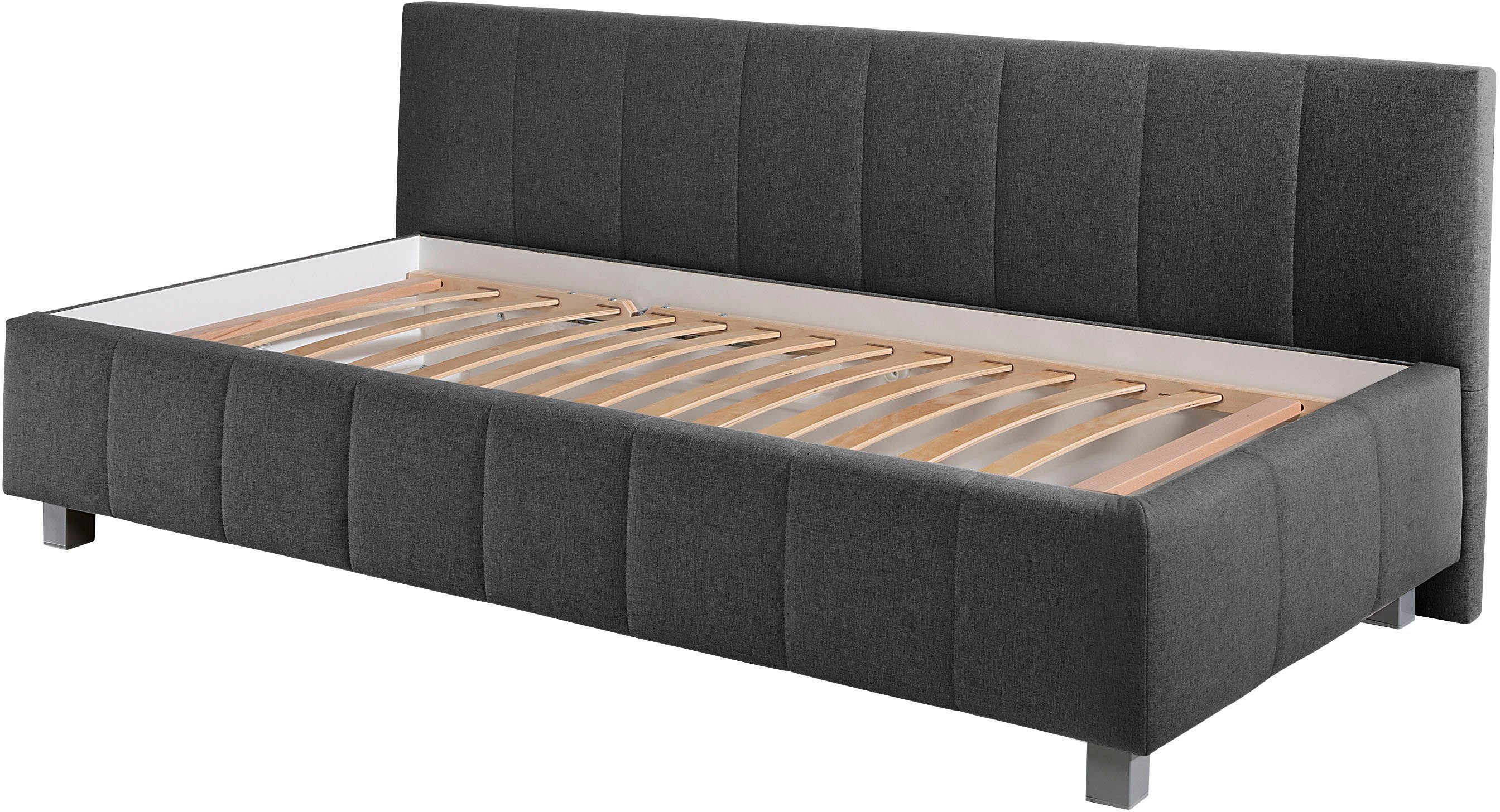 Maintal Bed Mailo met bedkist, in 3 breedten, binnenvering- of bonell-matras ter keuze