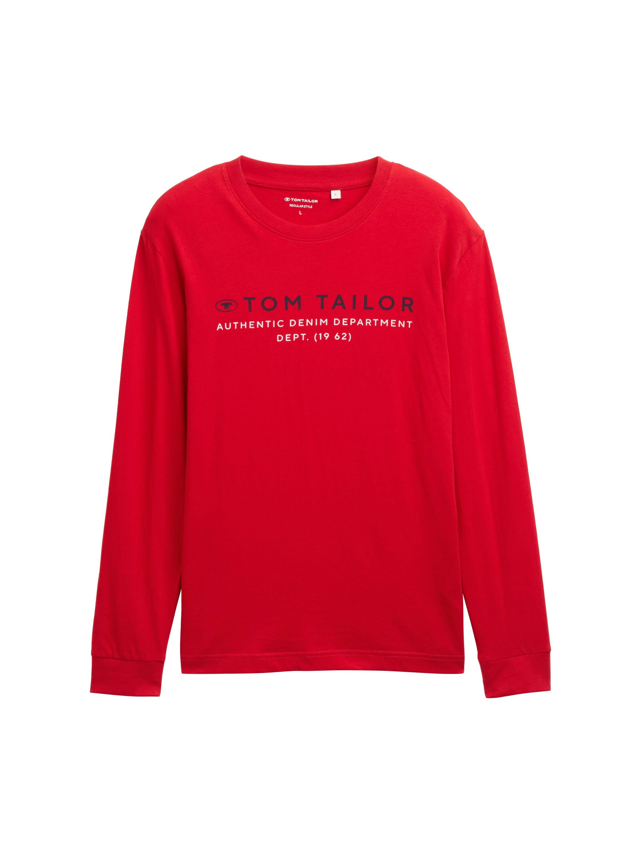 Tom Tailor Shirt met lange mouwen