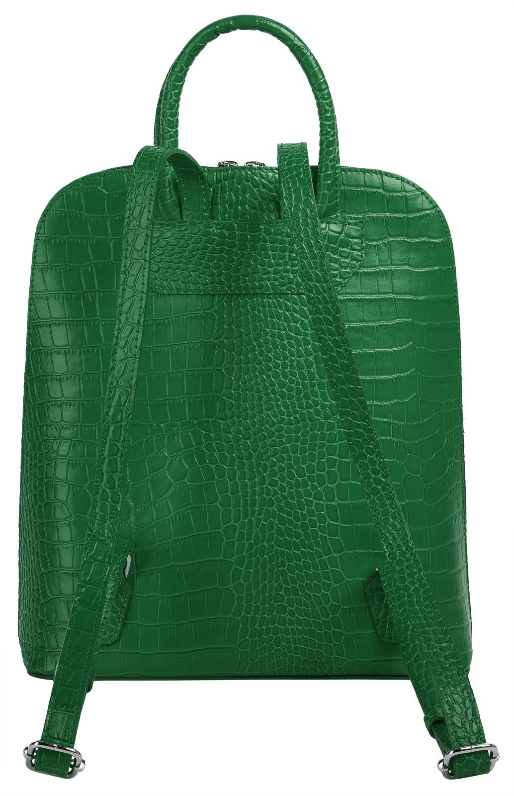 Cluty Rugzak echt leer, made in italy