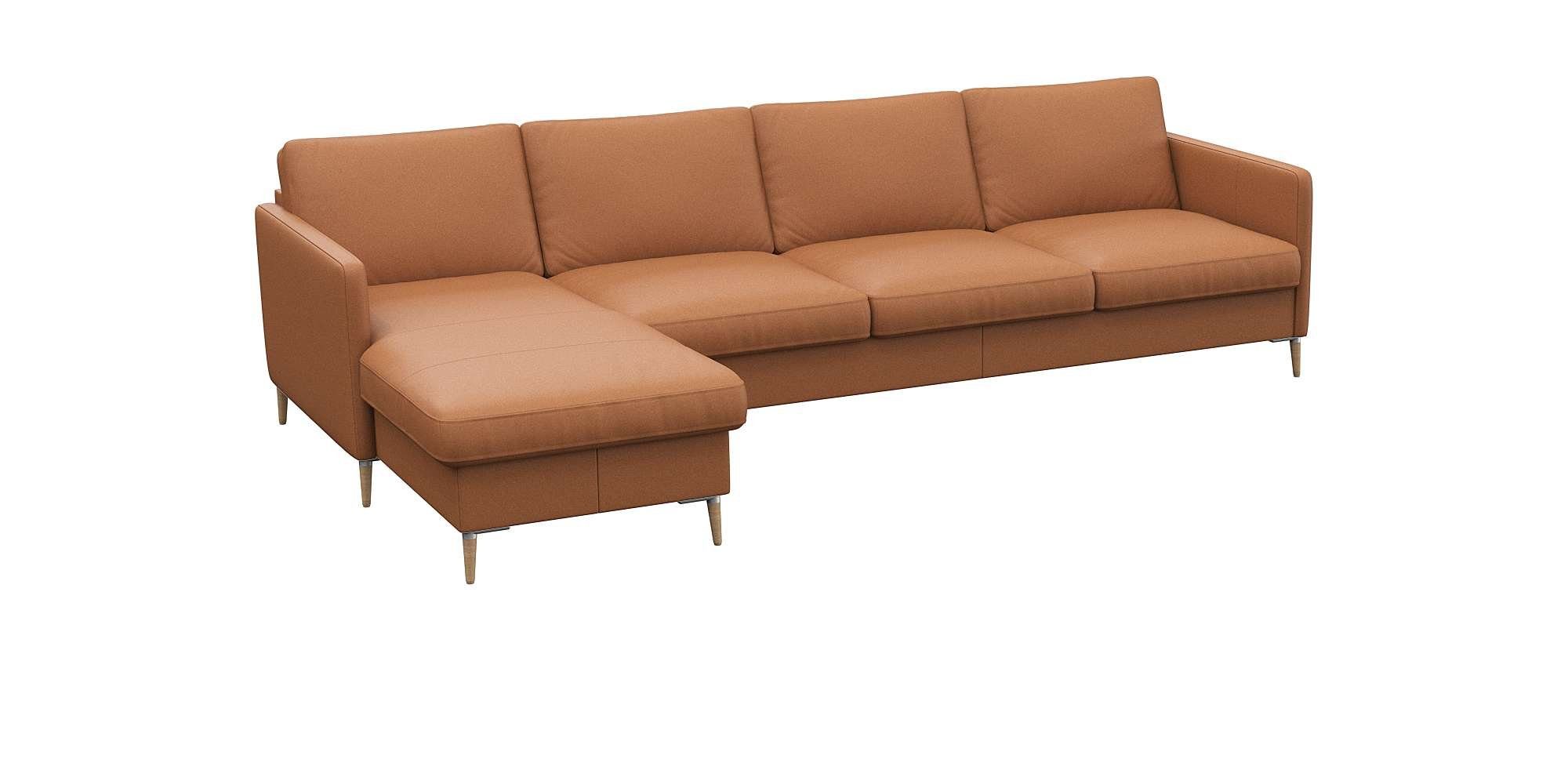 FLEXLUX Hoekbank Fiore, super zitcomfort door koudschuim in de zitting, L-vorm