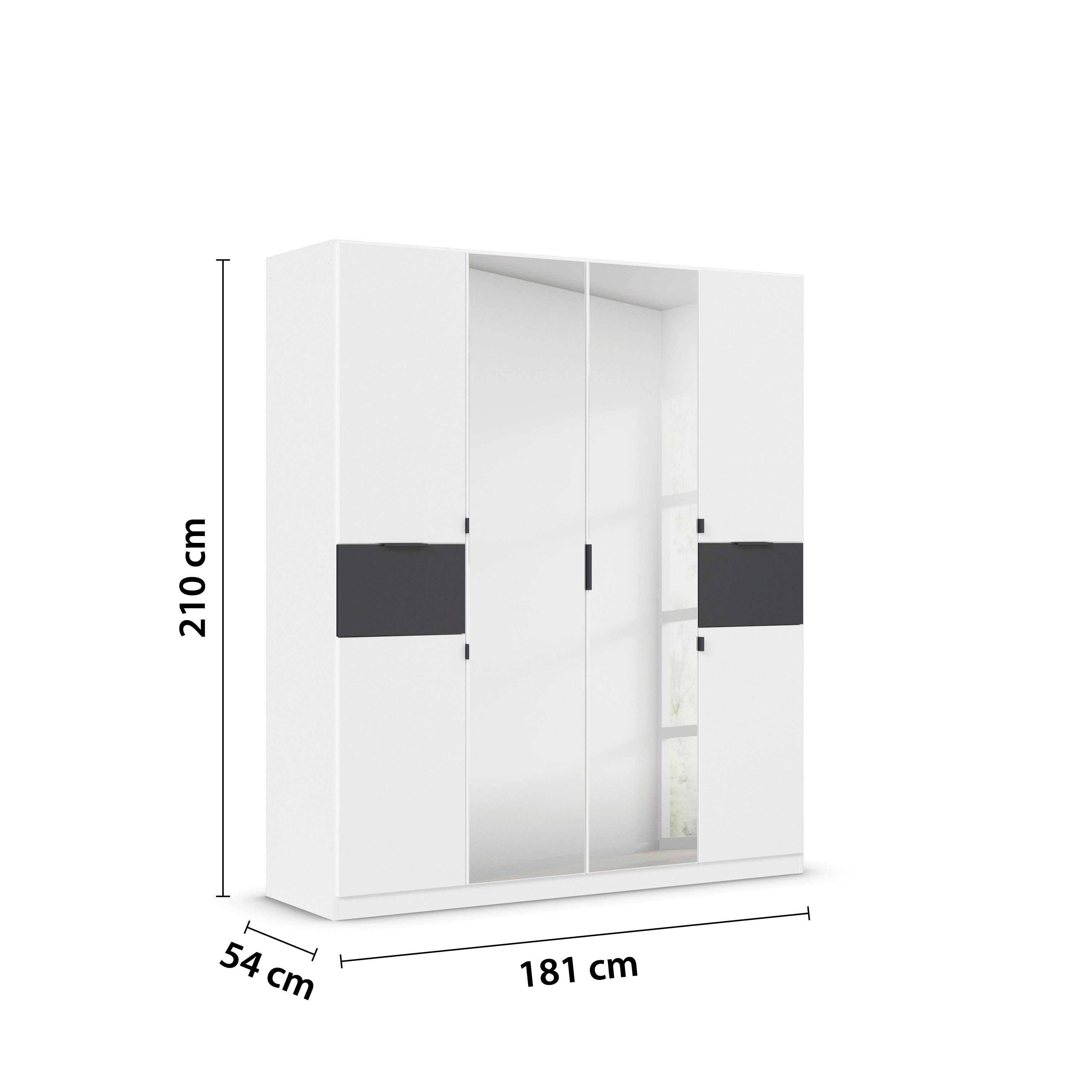 rauch Draaideurkast Kledingkast kast garderobe waskast TICAO met 2 ruime lades, veel opbergruimte made in germany