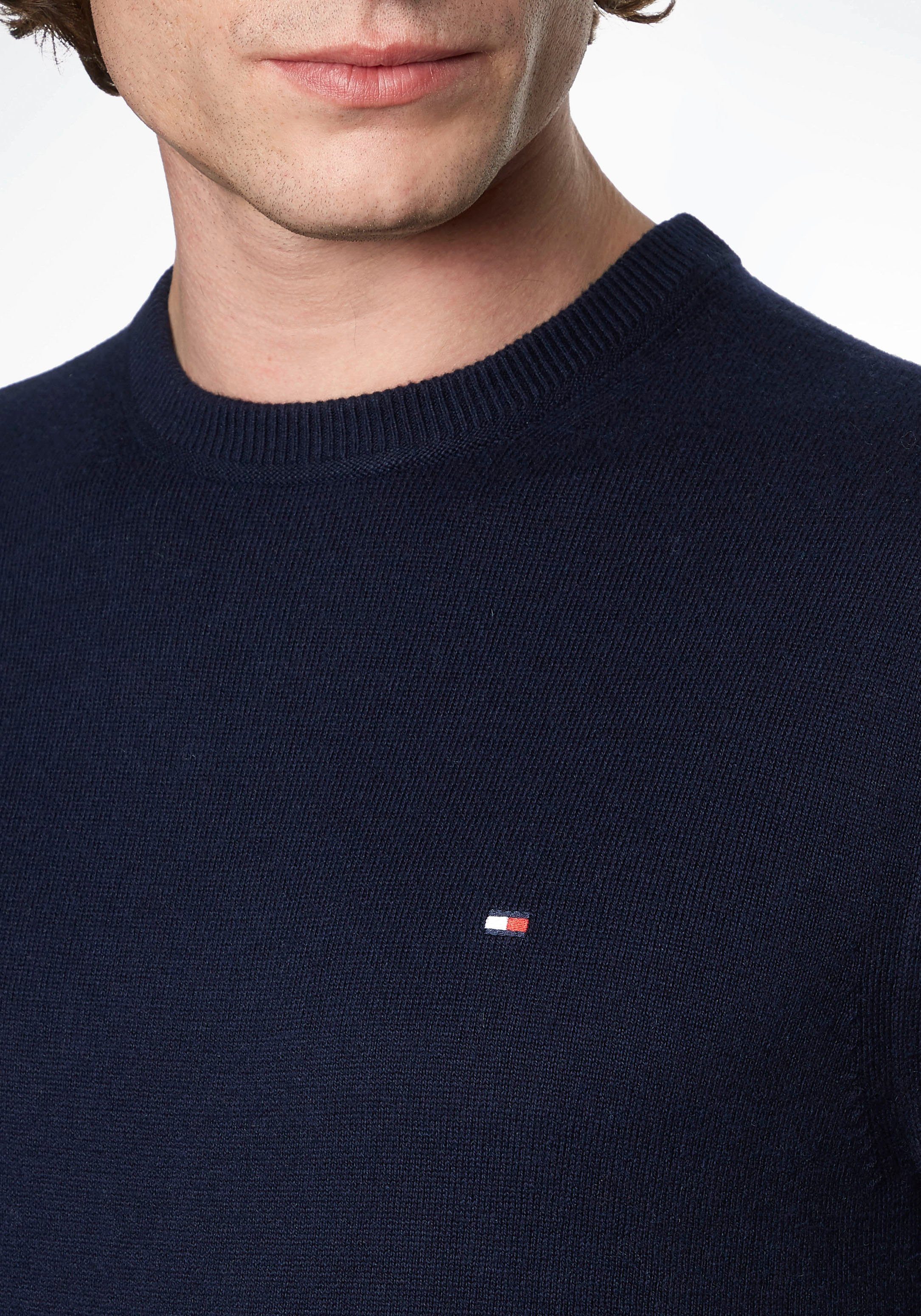 Tommy Hilfiger Trui met ronde hals PIMA ORG CTN CASHMERE CREW NECK