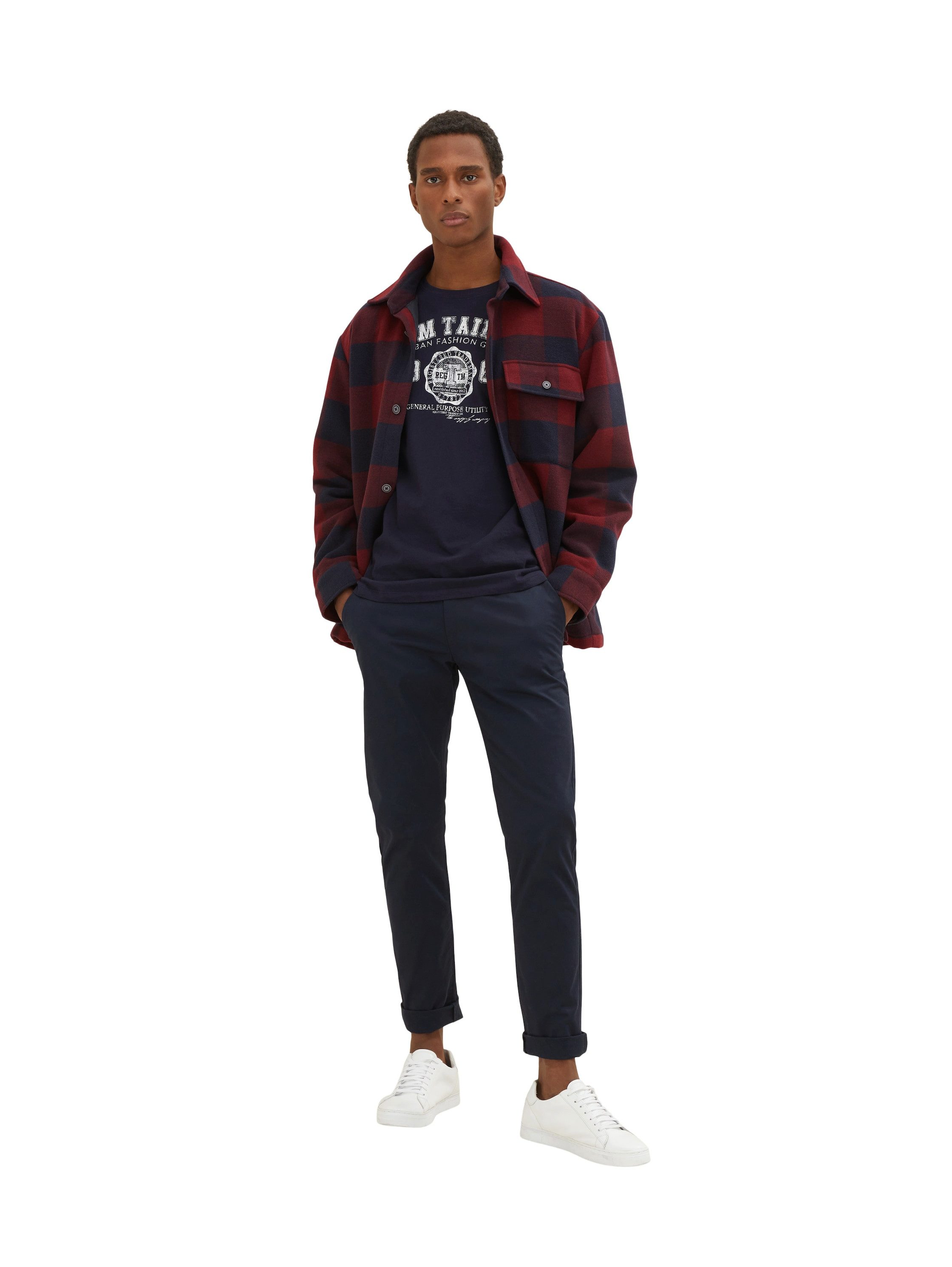 Tom Tailor Shirt met lange mouwen (set, 2-delig)