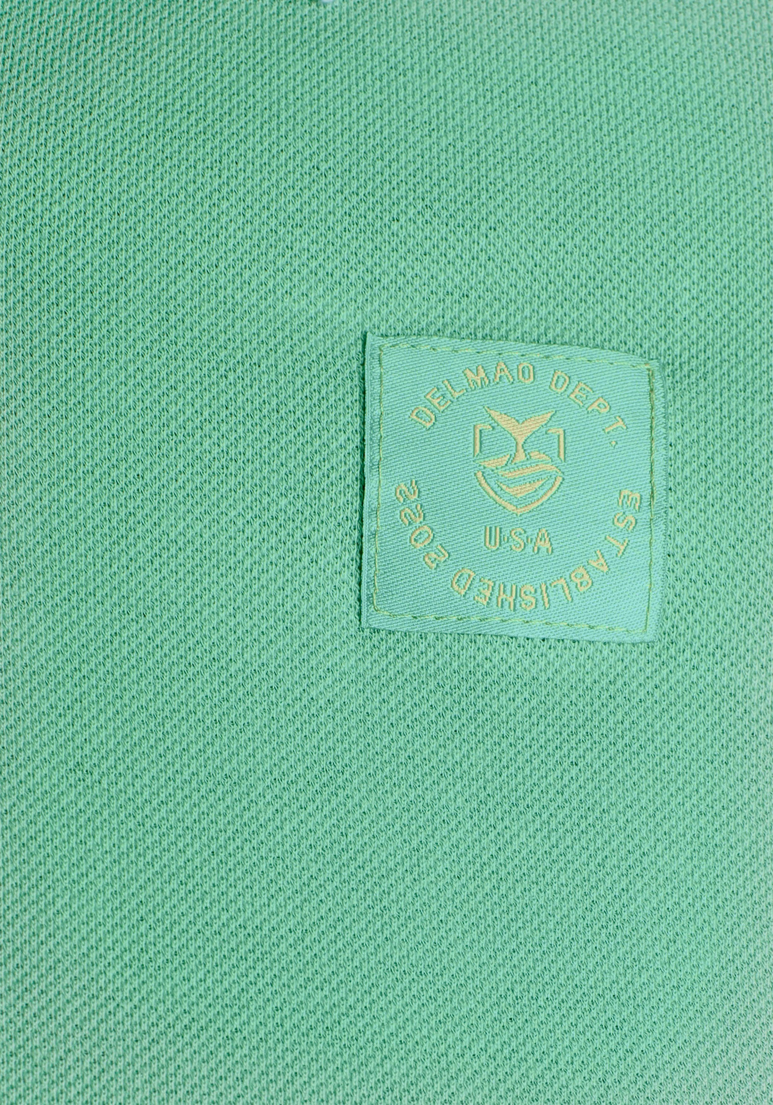 DELMAO Poloshirt Korte mouwen, losse pasvorm, polokraag, voor tennis of golf