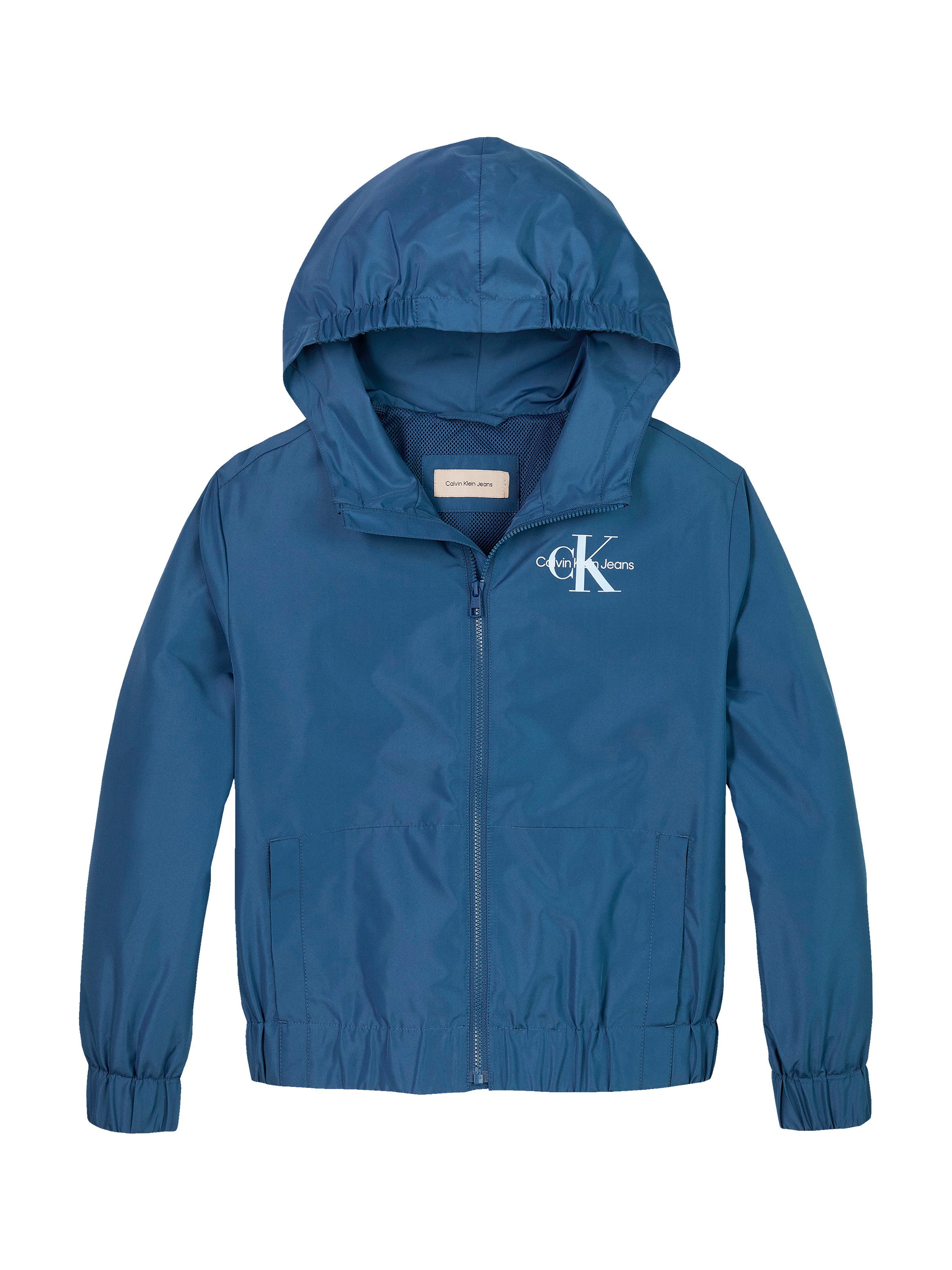 Calvin Klein Windbreaker MONOLOGO ESSENTIAL JACKET voor kinderen tot 16 jaar met logo-print