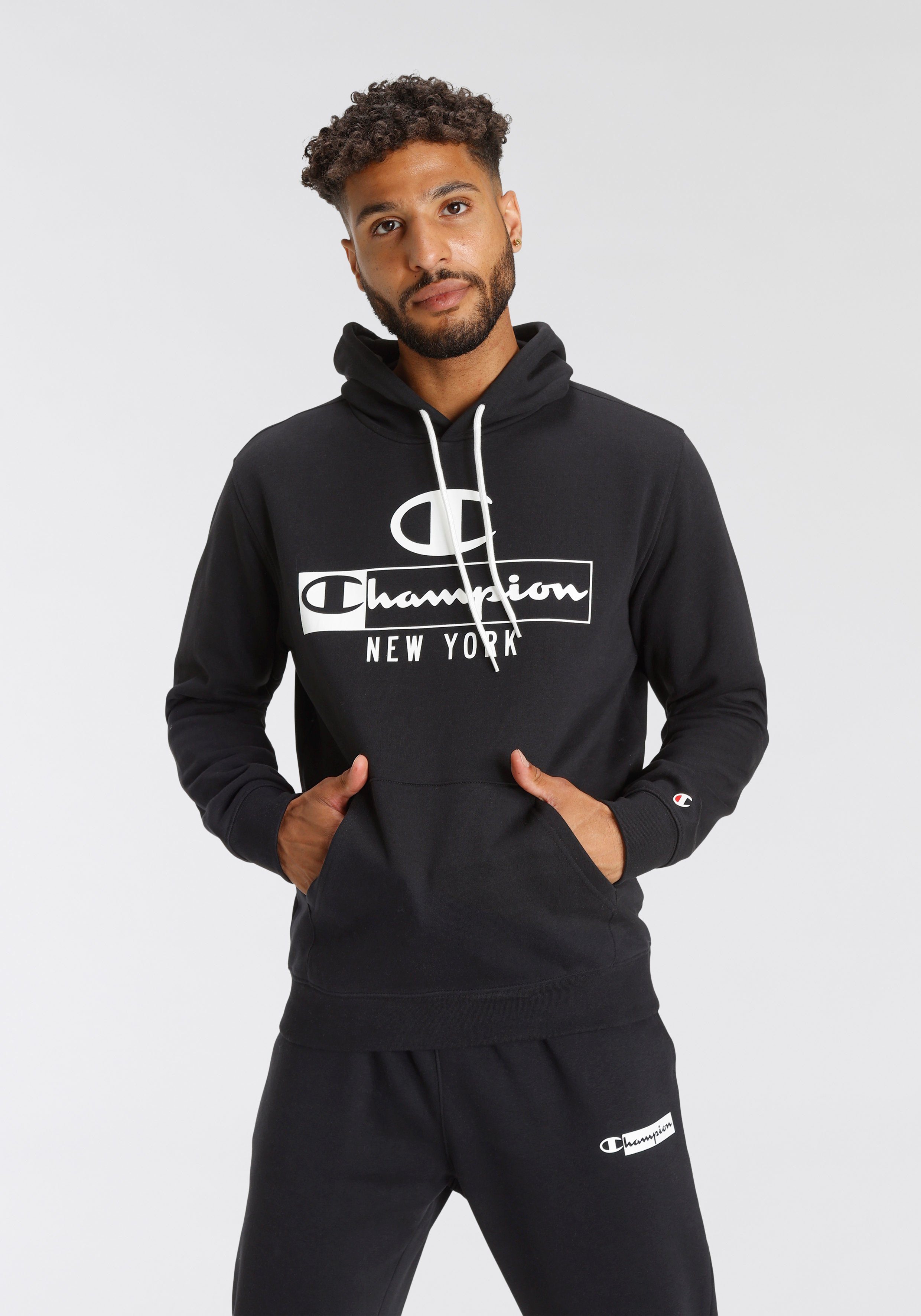 Champion Hoodie heren hoodies maat XS (44) zwart