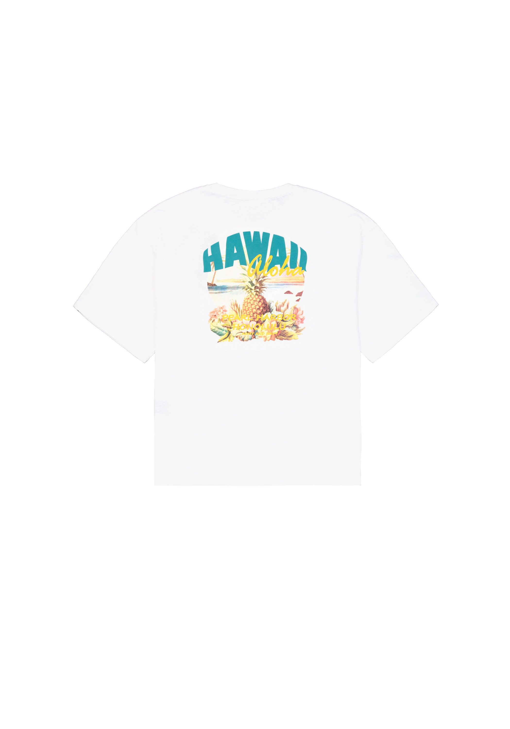 Alpha Industries T-shirt Alpha Industries Men - T-Shirts Hawaii Aloha Backprint T-Shirt