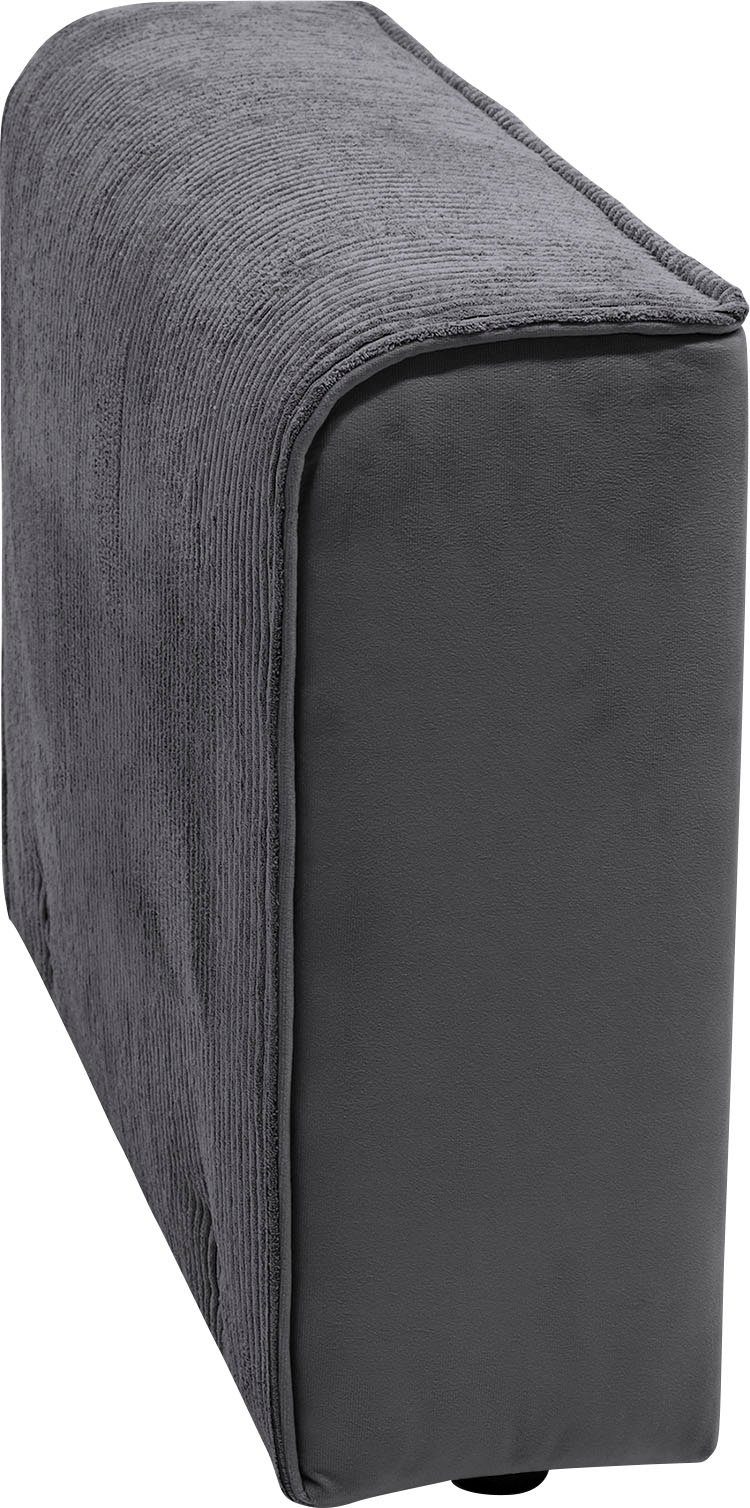 RAUM.ID Sofaelement Modulid als module of afzonderlijk te gebruiken, in ribfluweel (1 stuk)