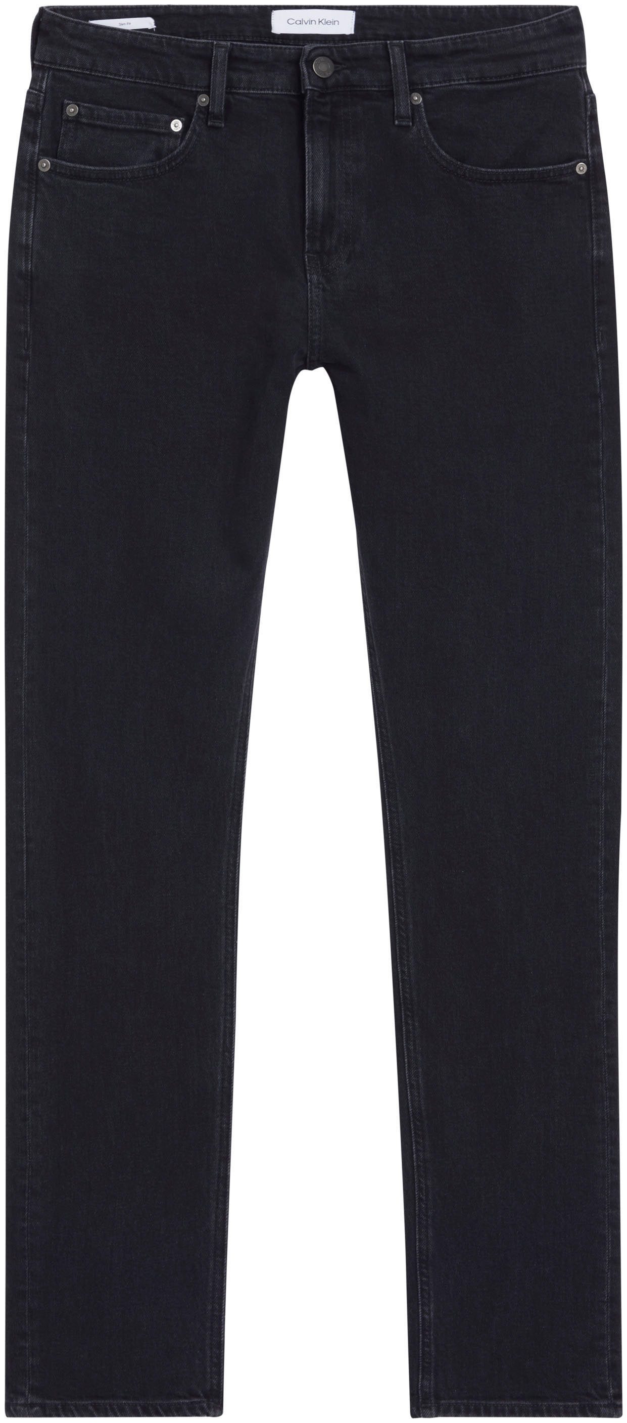 Calvin Klein Slim fit jeans SLIM FIT WASHED BLACK