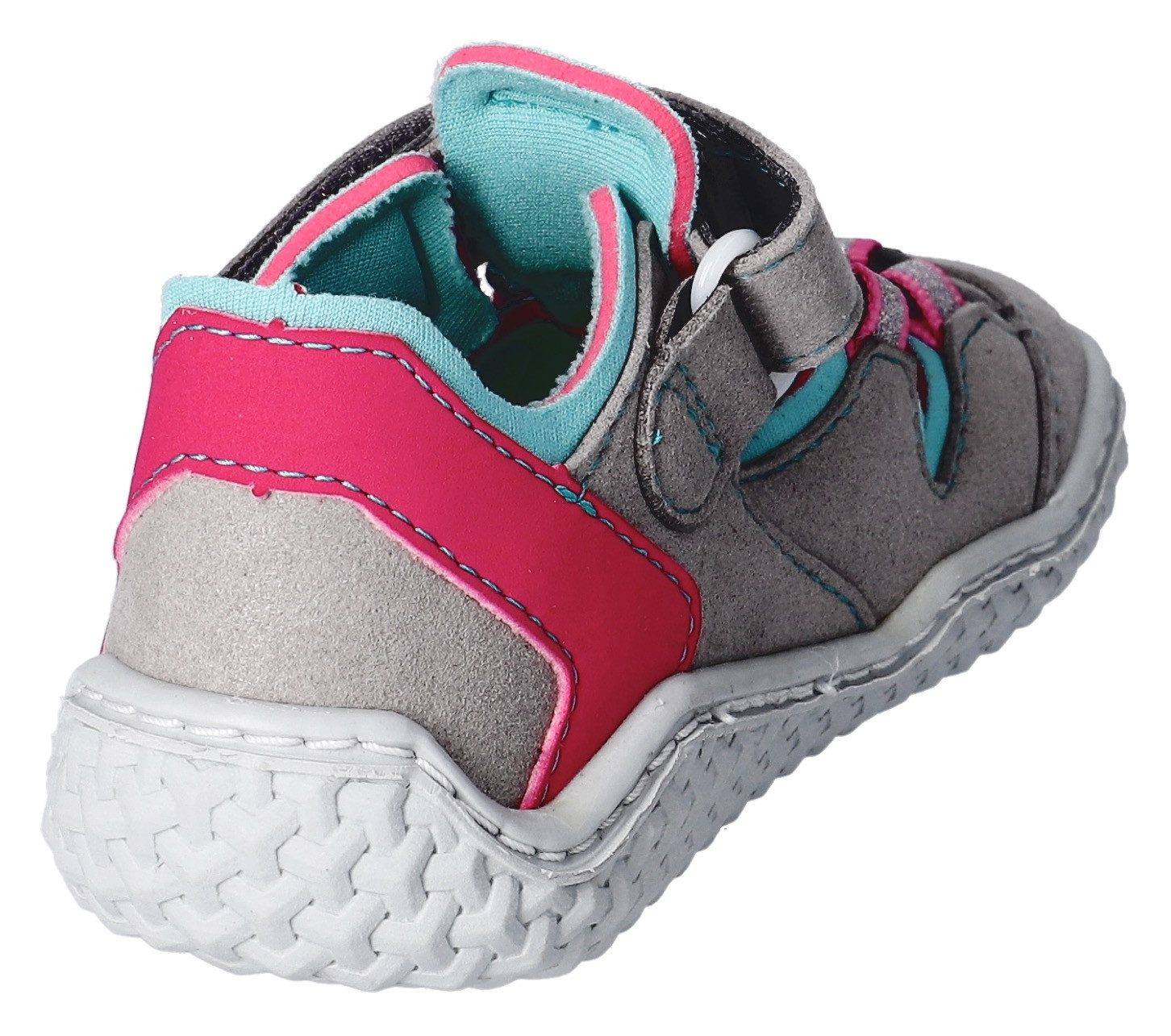 Ricosta Barefootschoenen Jeff WMS: normal , barefoot schoen met elastische band en klittenband, maat sjabloon te downloaden