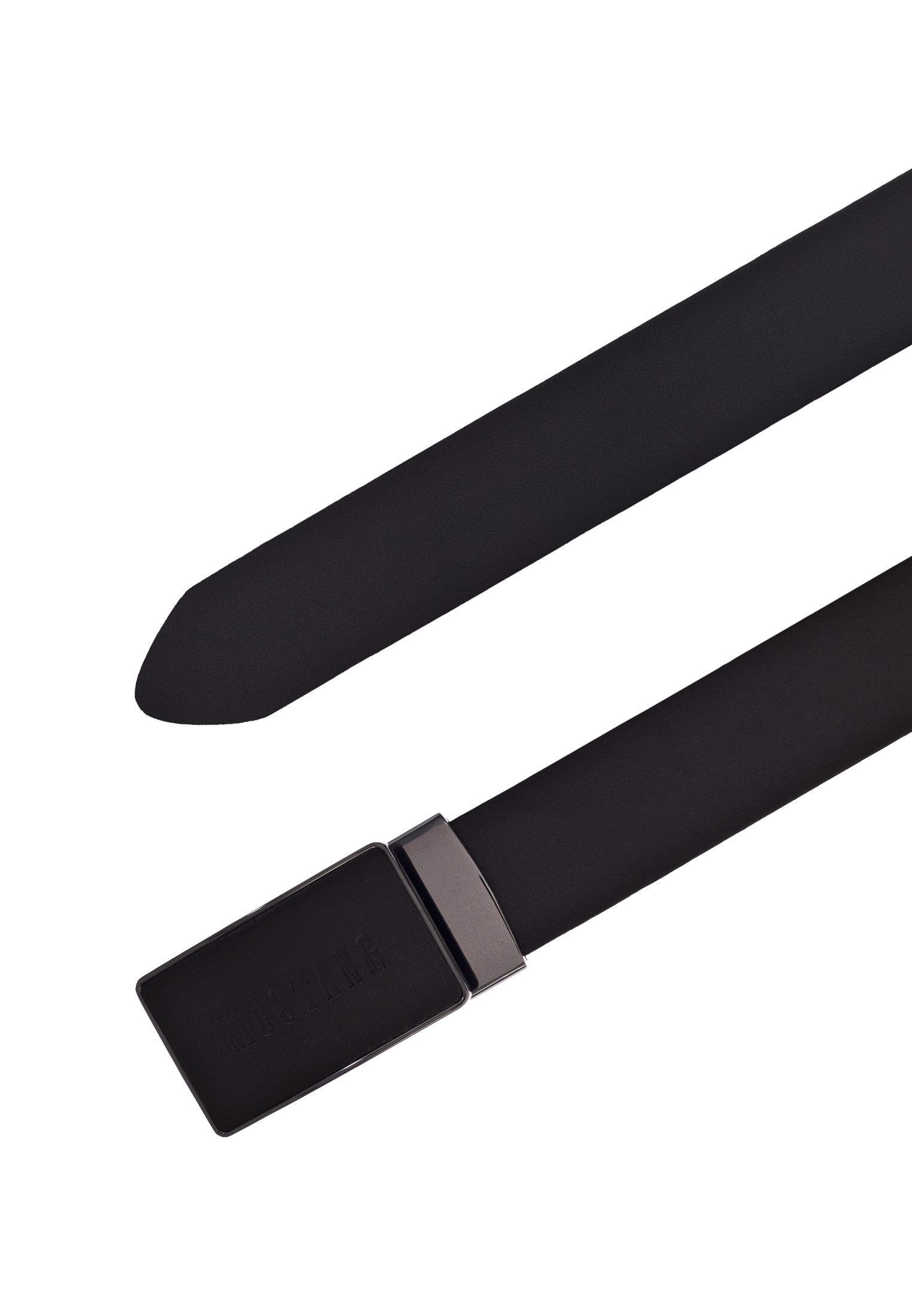 MUSTANG Koppelriem Gesp met leren afwerking, 3,5 cm (1 stuk)