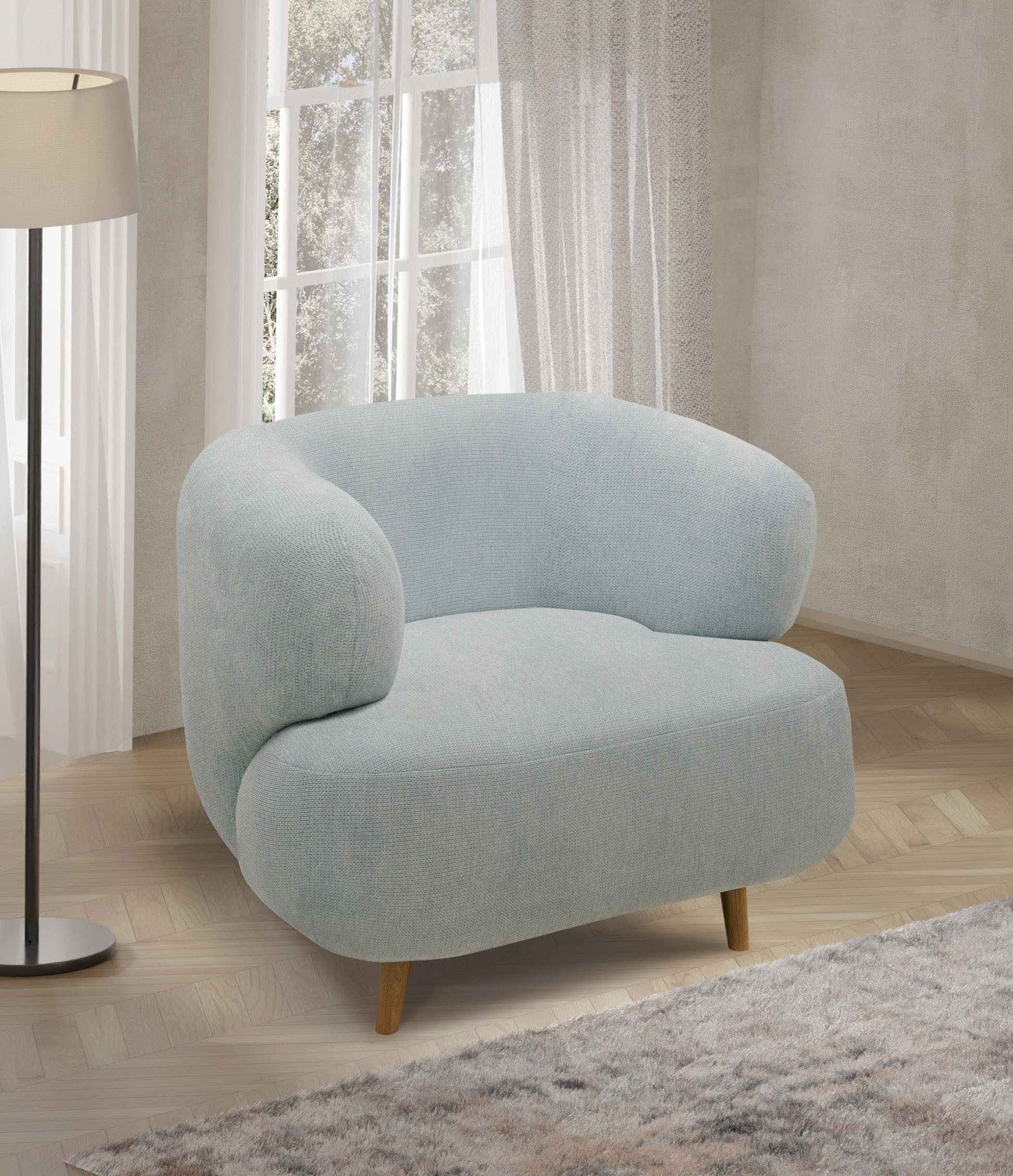 andas Fauteuil Tistam Mooi vormgegeven fauteuil, perfect stuk, organische vorm