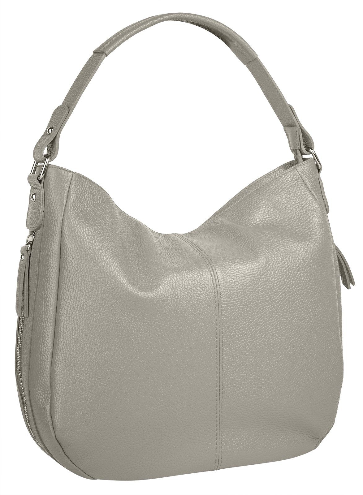 Cluty Shopper echt leer, made in italy