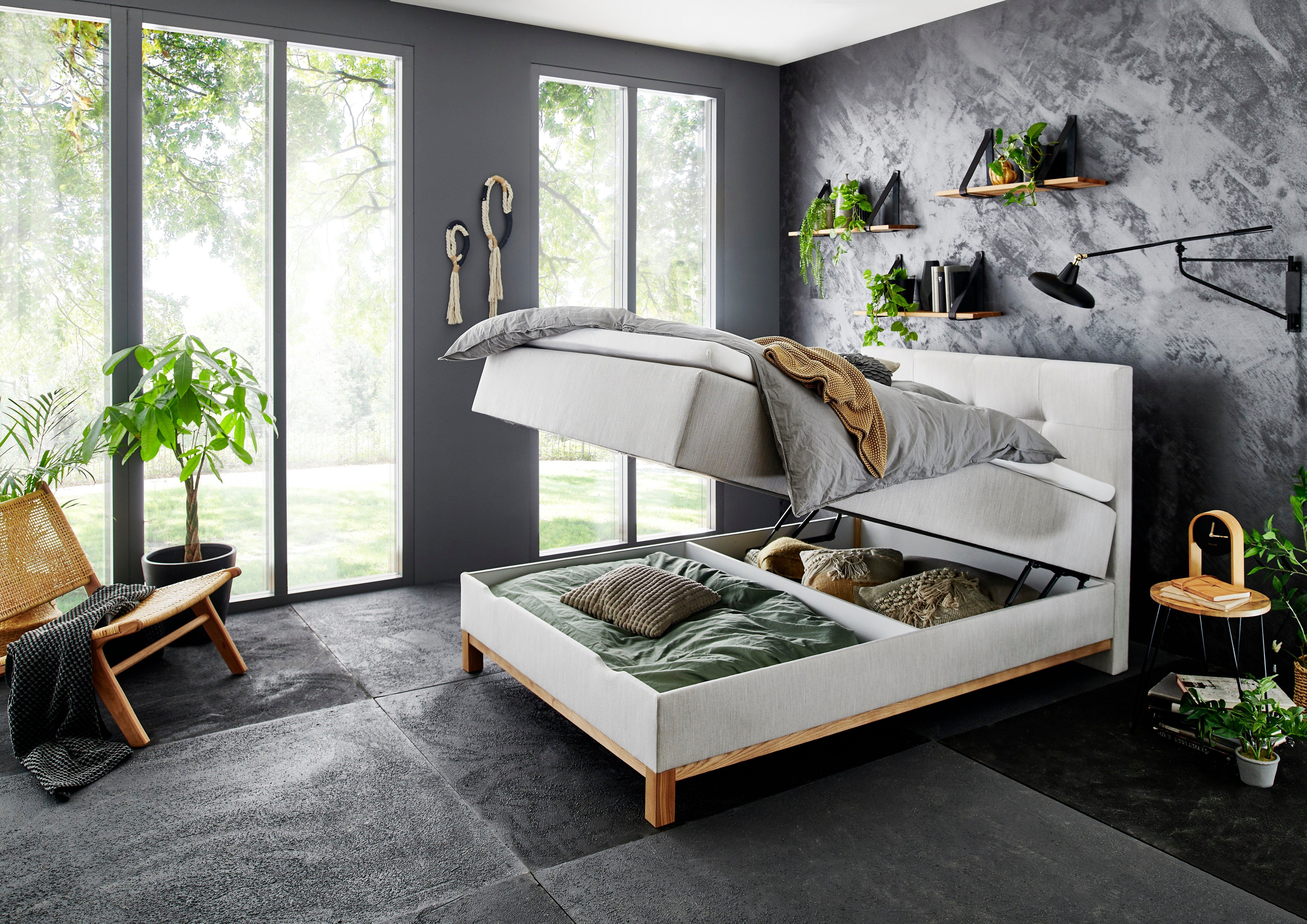 meise.möbel Boxspring Catania met bedkist en topmatras