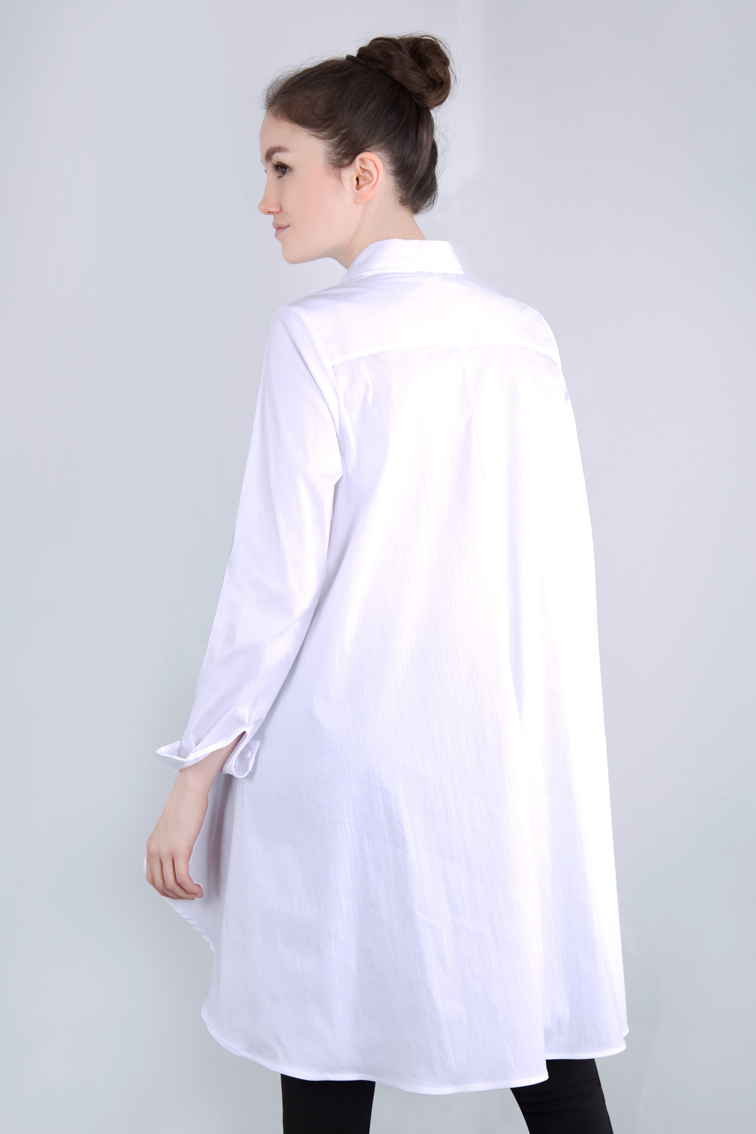 IMPERIAL Lange blouse IMP-C ED3ABF klokkend, lang model