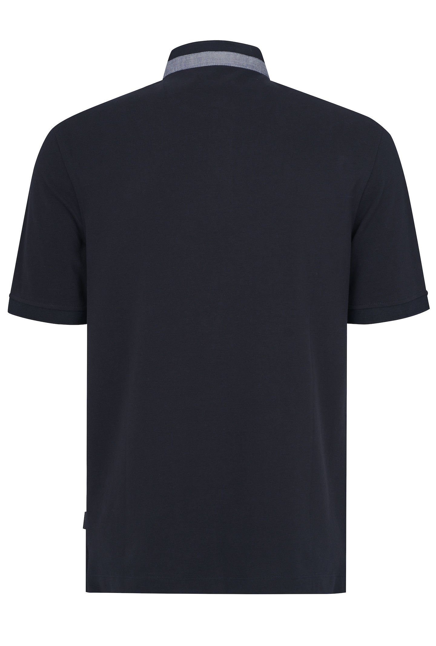 Bugatti Poloshirt met opstaande kraag
