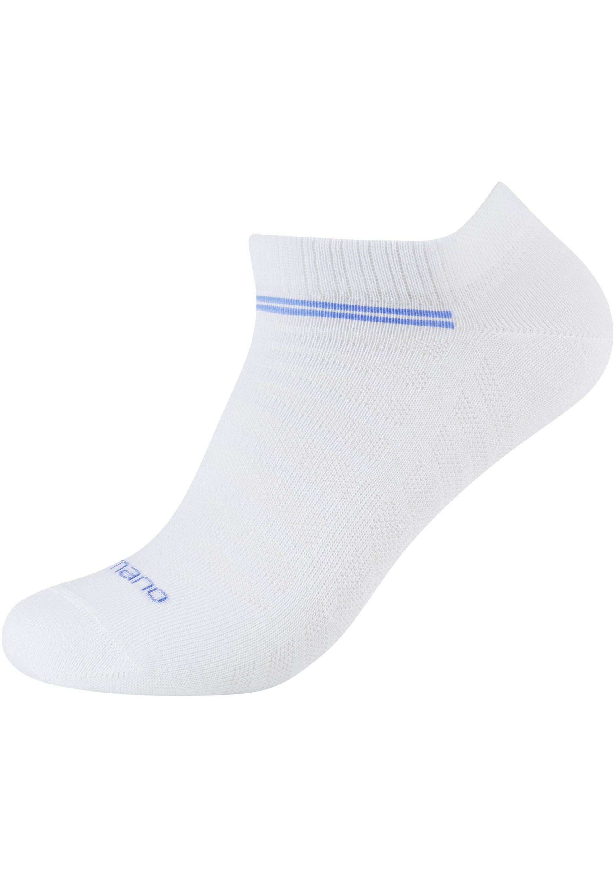 Camano Korte sokken Mesh ventilation met modieuze streepjespatronen (10 paar)