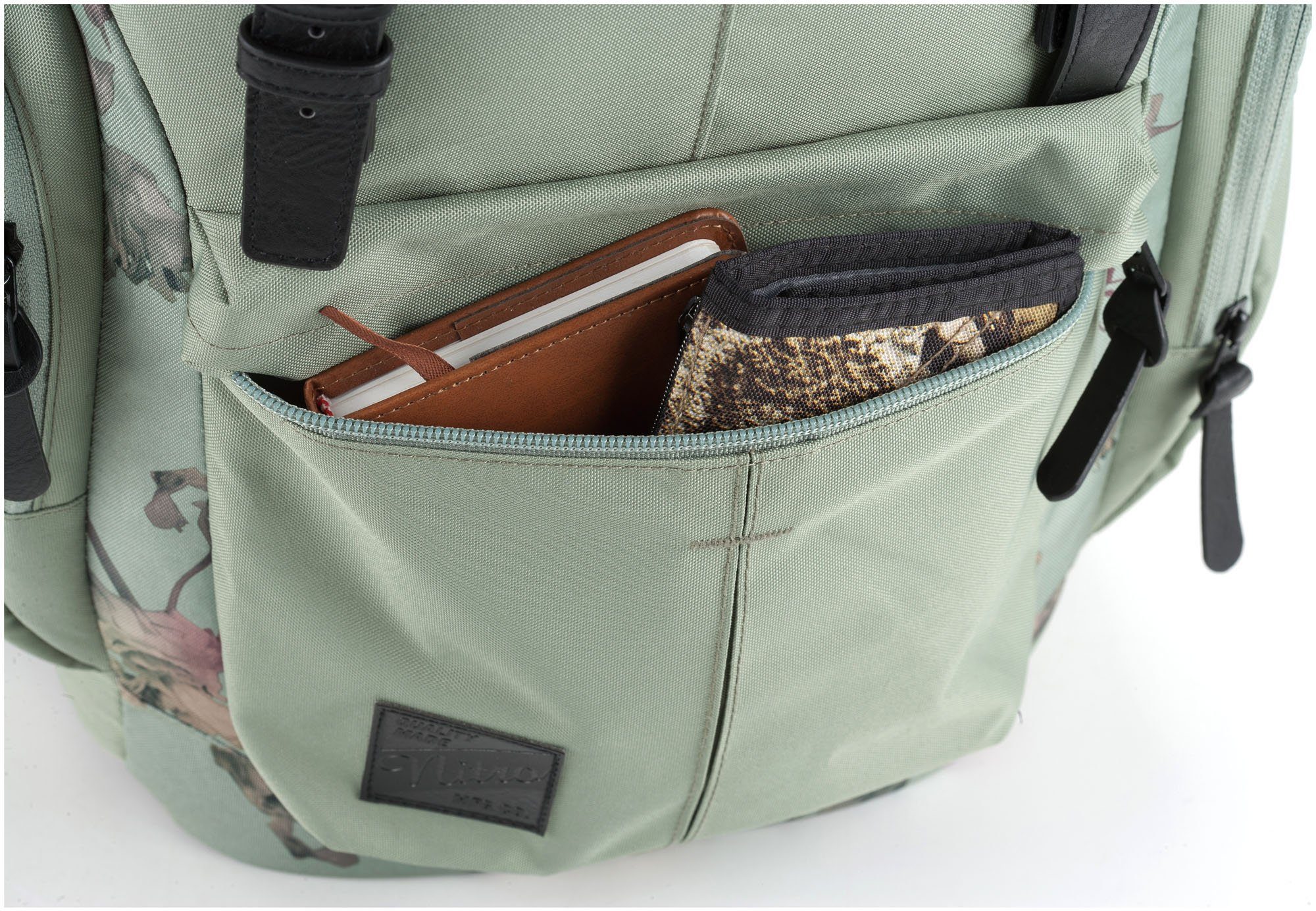 NITRO Vrijetijdsrugzak Daypacker met laptopvak, schoolrugzak, wandelaarsrugzak of streetpack