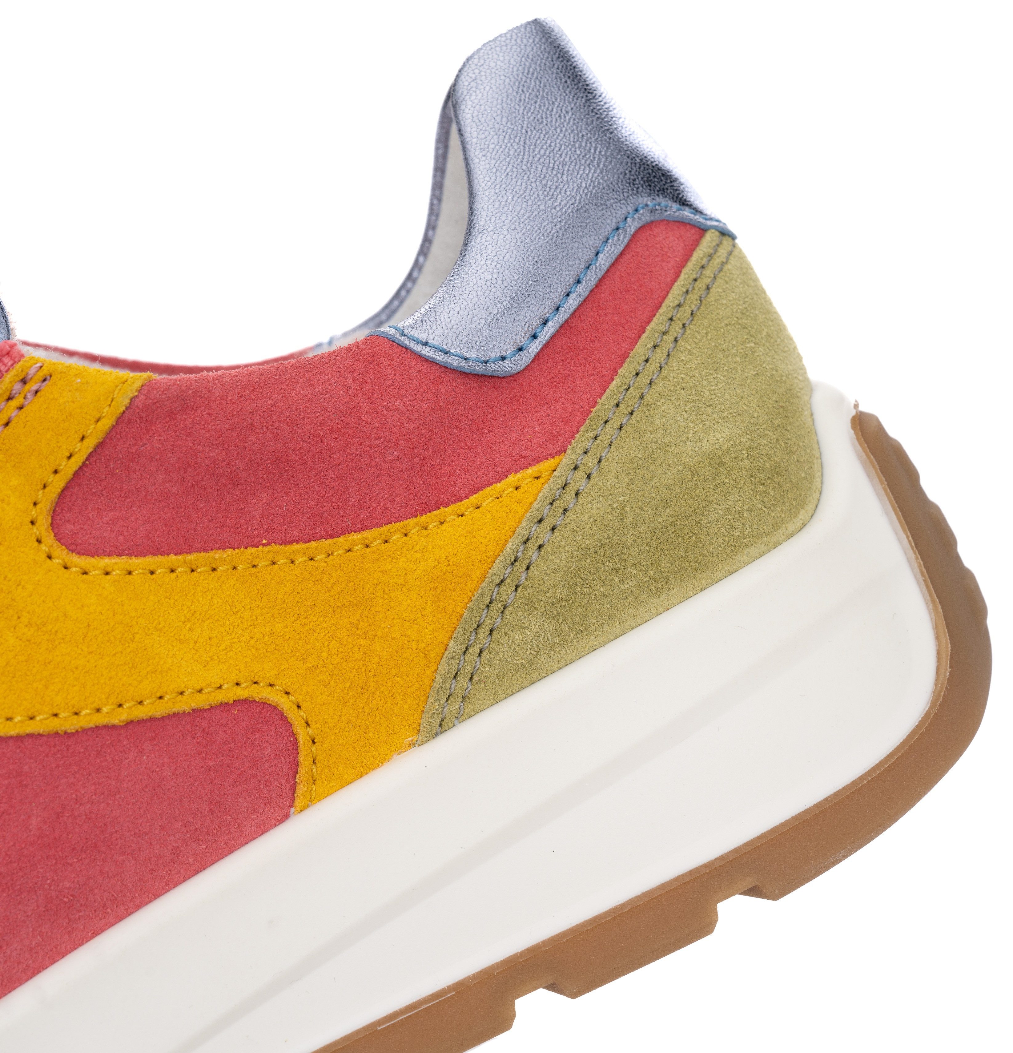 Ara Sneakers met sleehak New York , pride sneaker, veterschoen in comfortabele breedte h (= zeer breed)