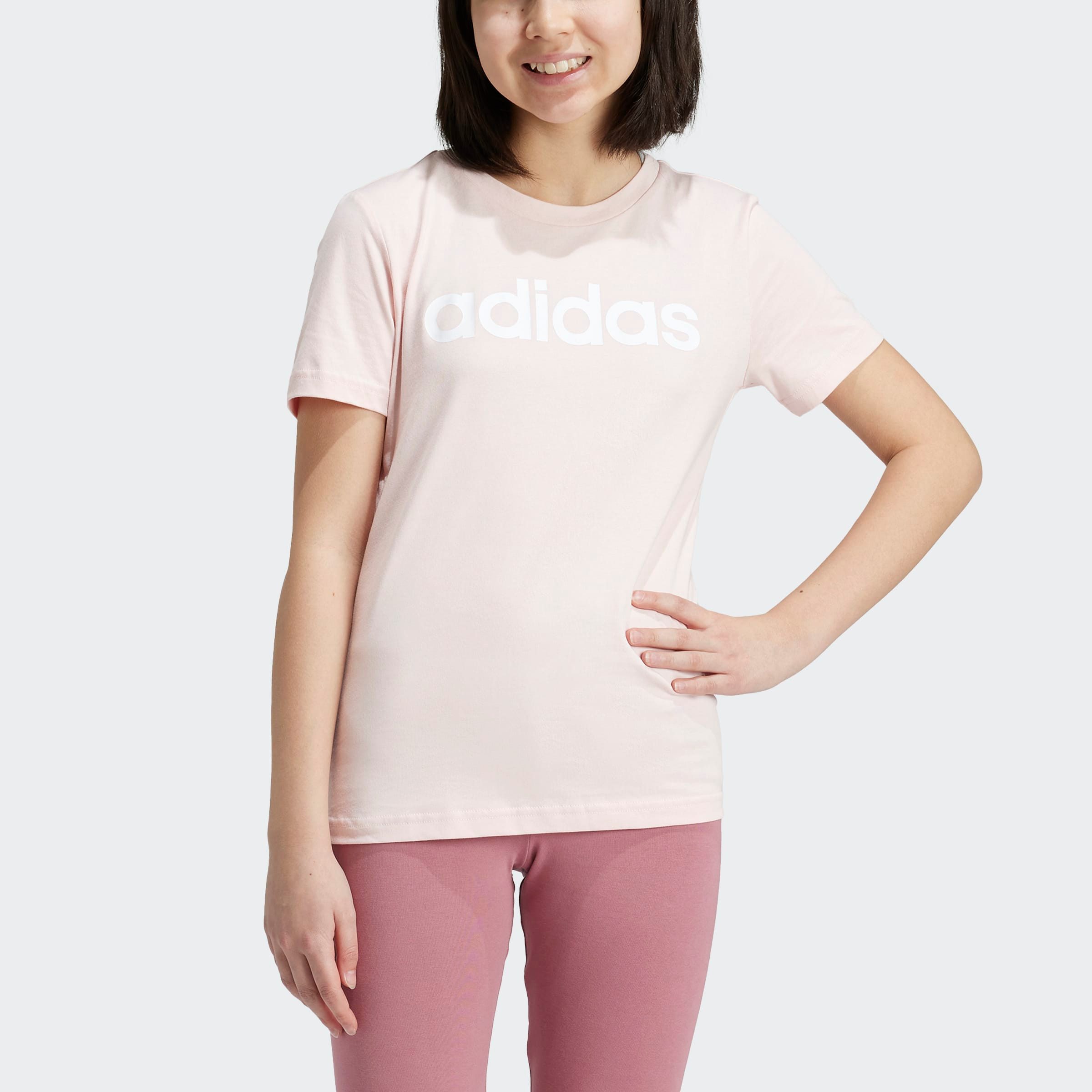 adidas Sportswear T-shirt ESSENTIALS LINEAR LOGO COTTON SLIM FIT