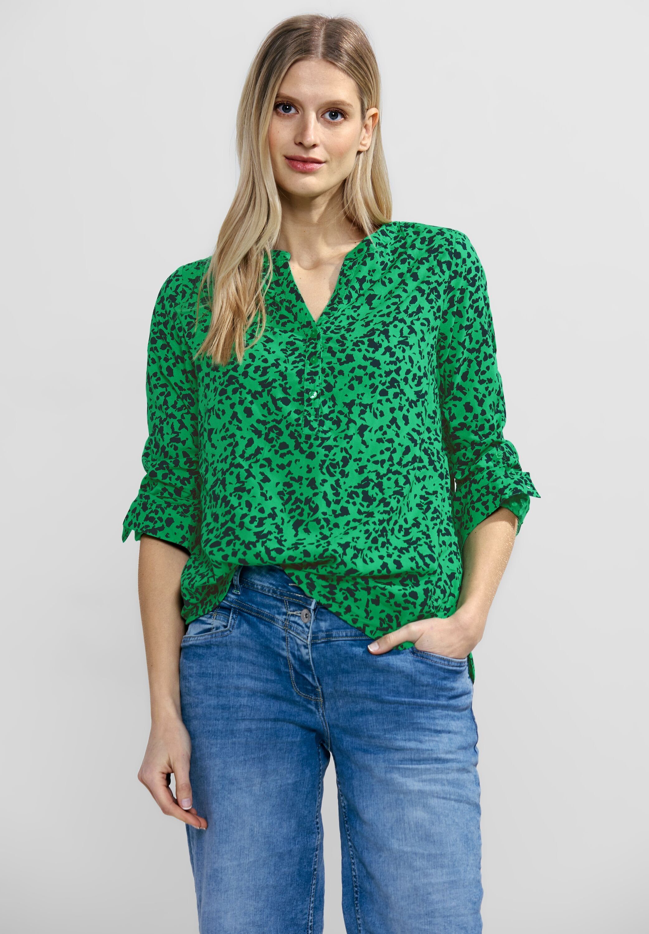 Cecil Blouse met lange mouwen met minimal-print