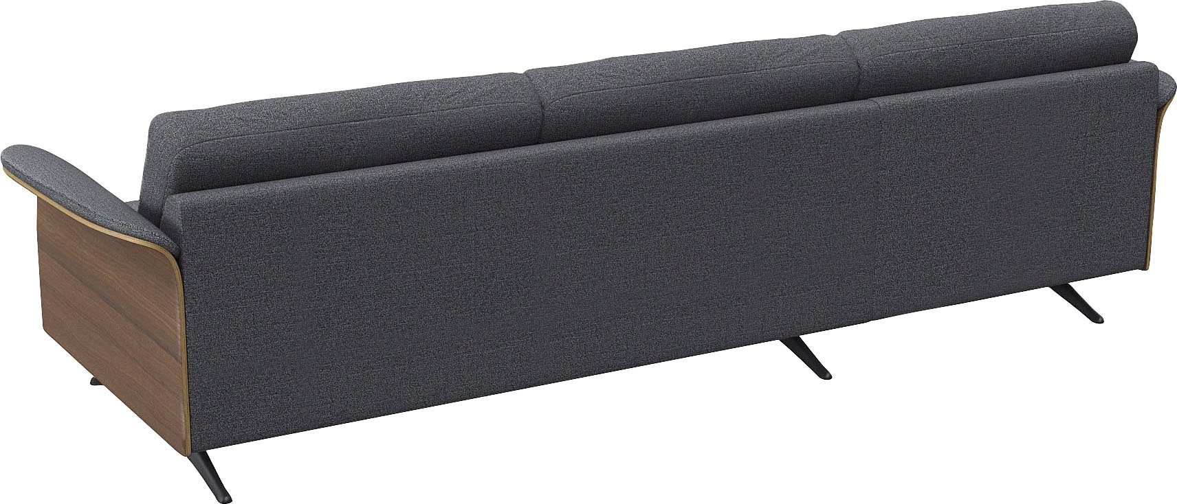 FLEXLUX Hoekbank Glow, super comfortabel door hoogwaardige zitconstructie met binnenvering, L-vorm