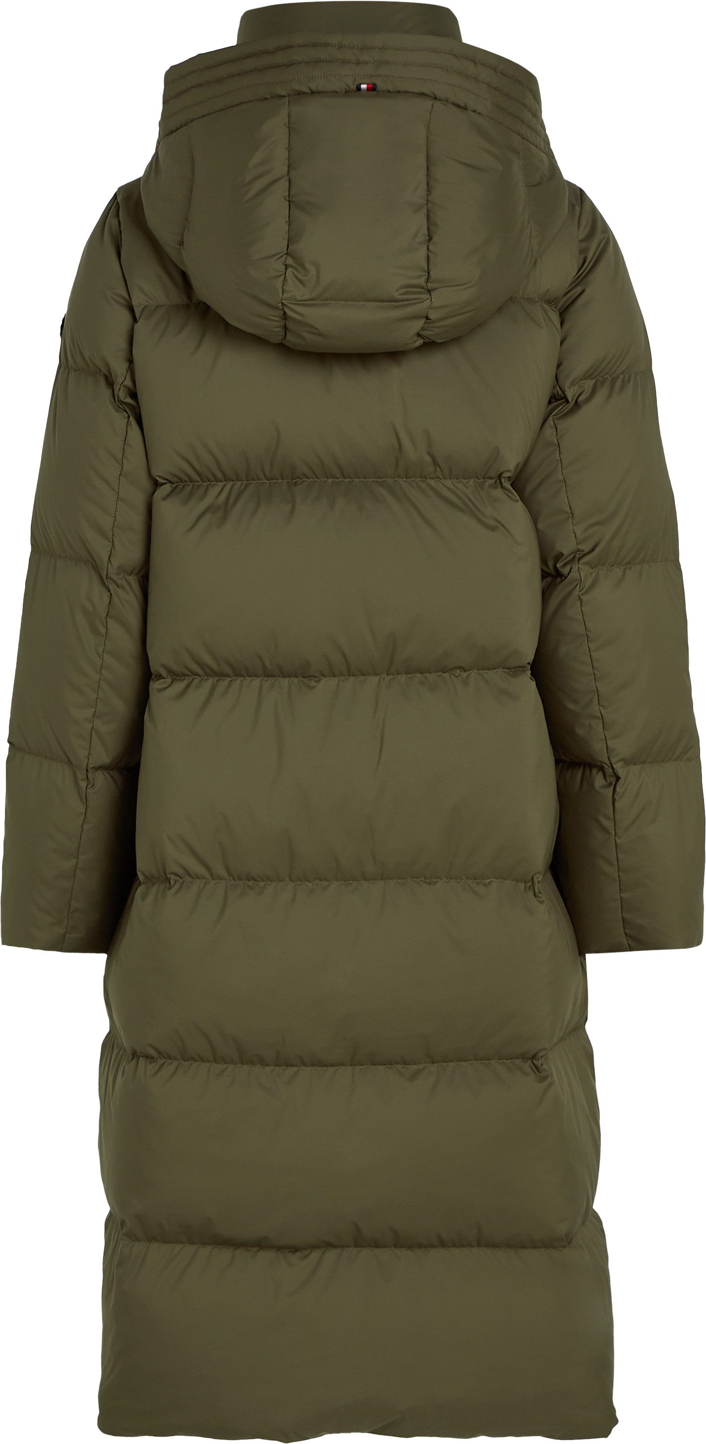 Tommy Hilfiger Lange jas met gestempeld logo