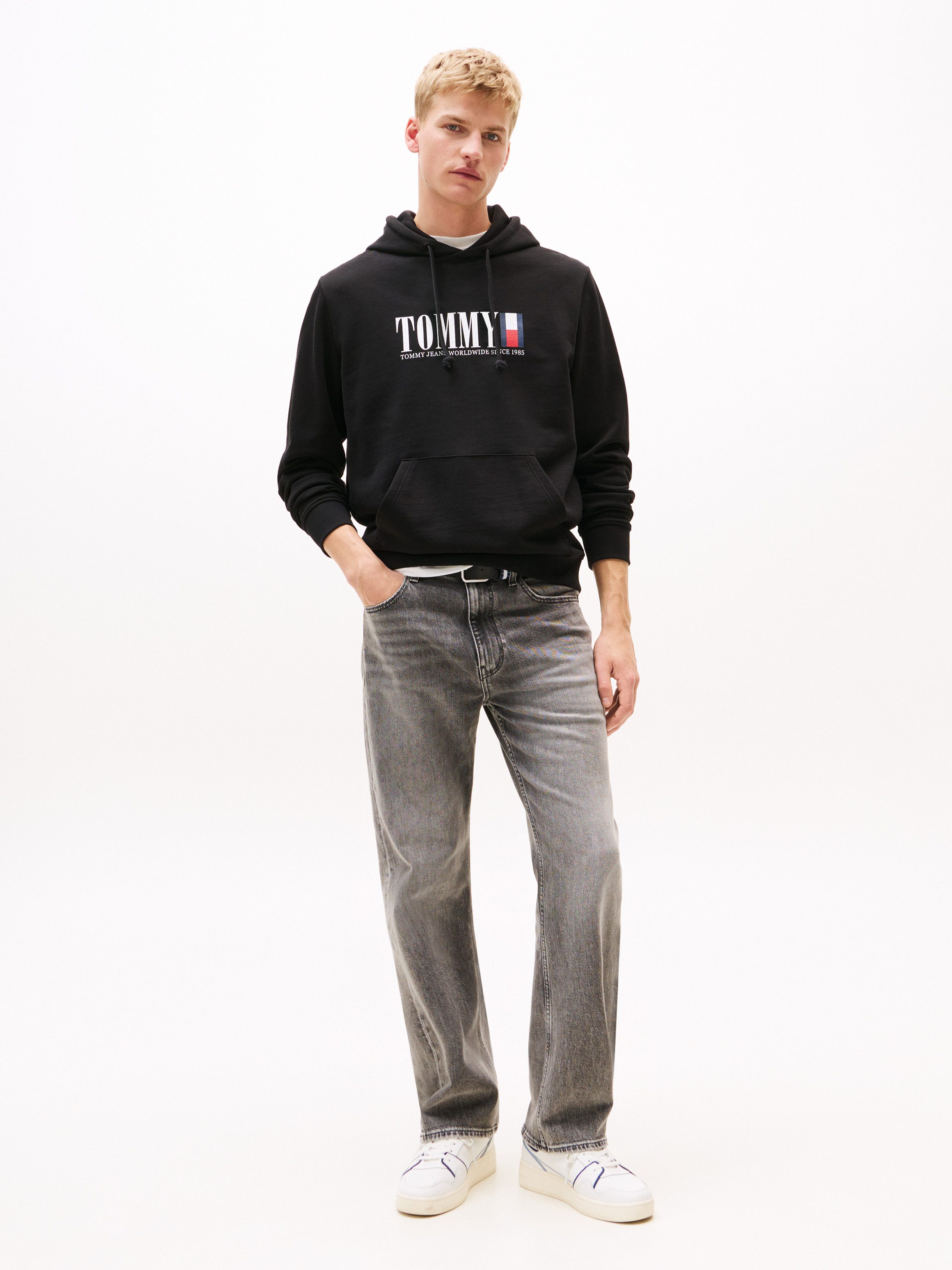 TOMMY JEANS Hoodie TJM REG RWB DNA GRAPHIC HOODIE