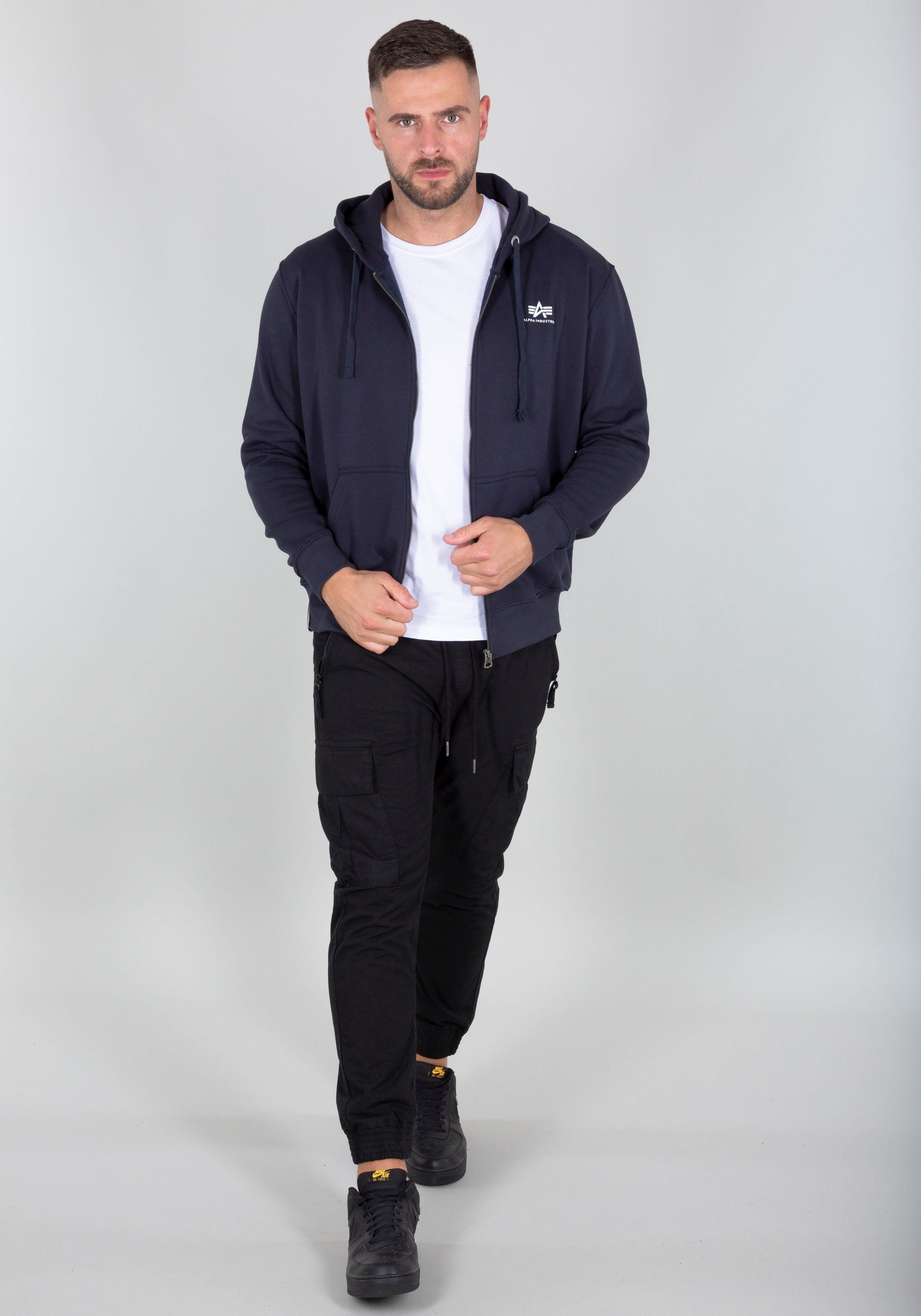Alpha Industries Capuchonsweatvest Basic Zip Hoody SL