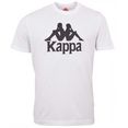 kappa t-shirt in single-jerseykwaliteit wit