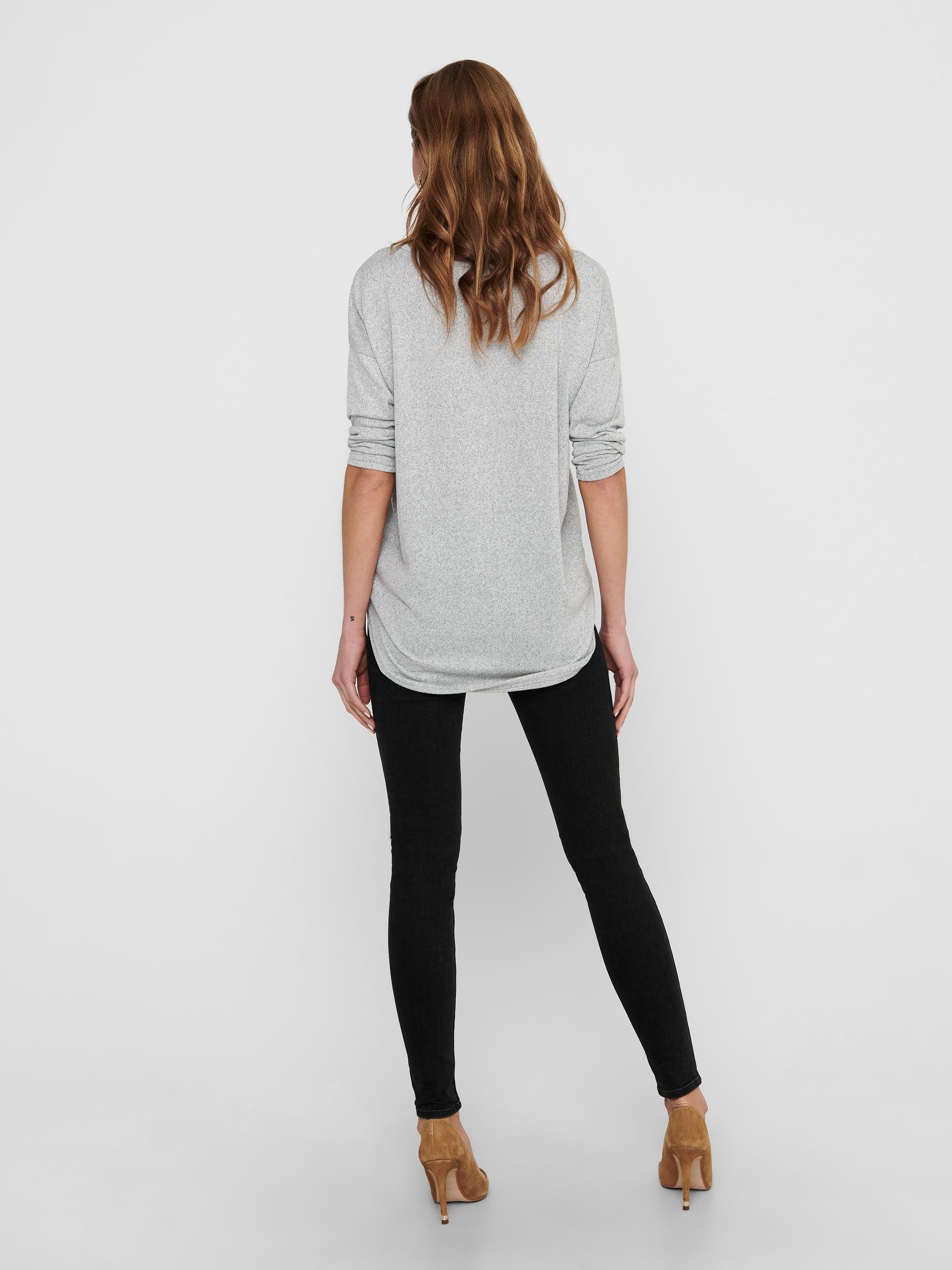 Only Shirt met 3/4 mouwen ONLELCOS 4/5 SOLID TOP