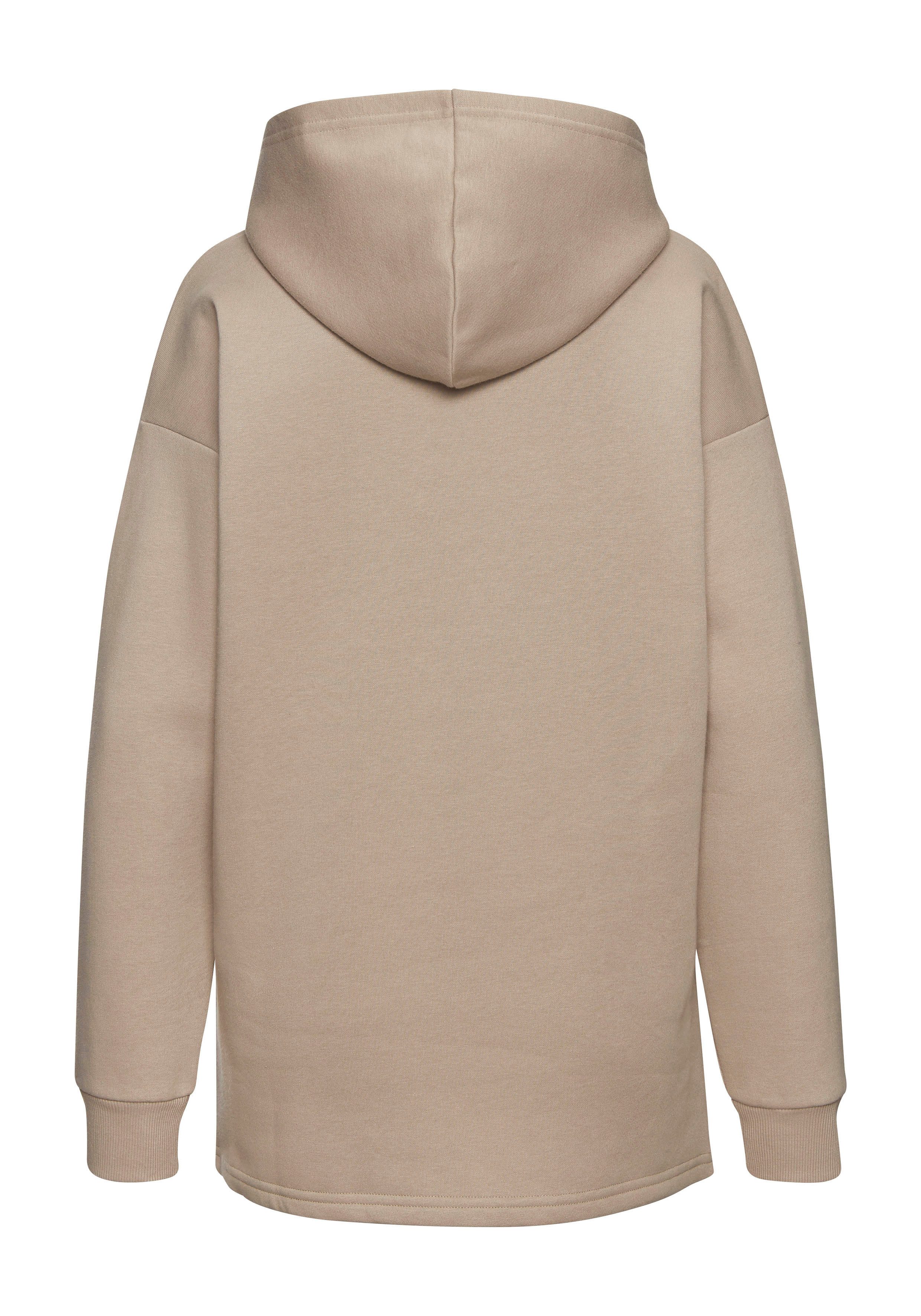Lascana Hoodie Lounge- capuchontrui met print voor loungewear