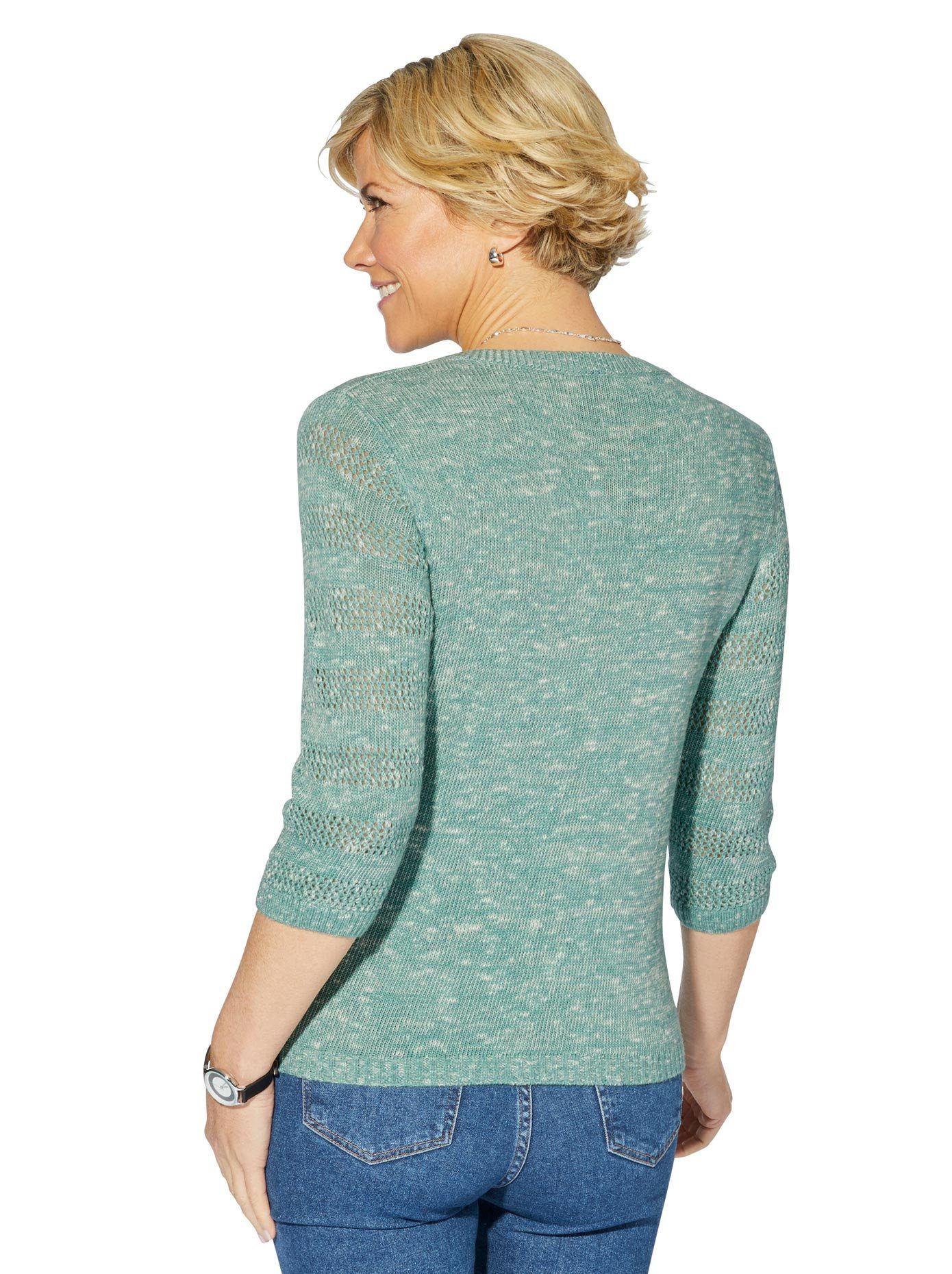 Classic Basics Trui met 3/4-mouwen Trui