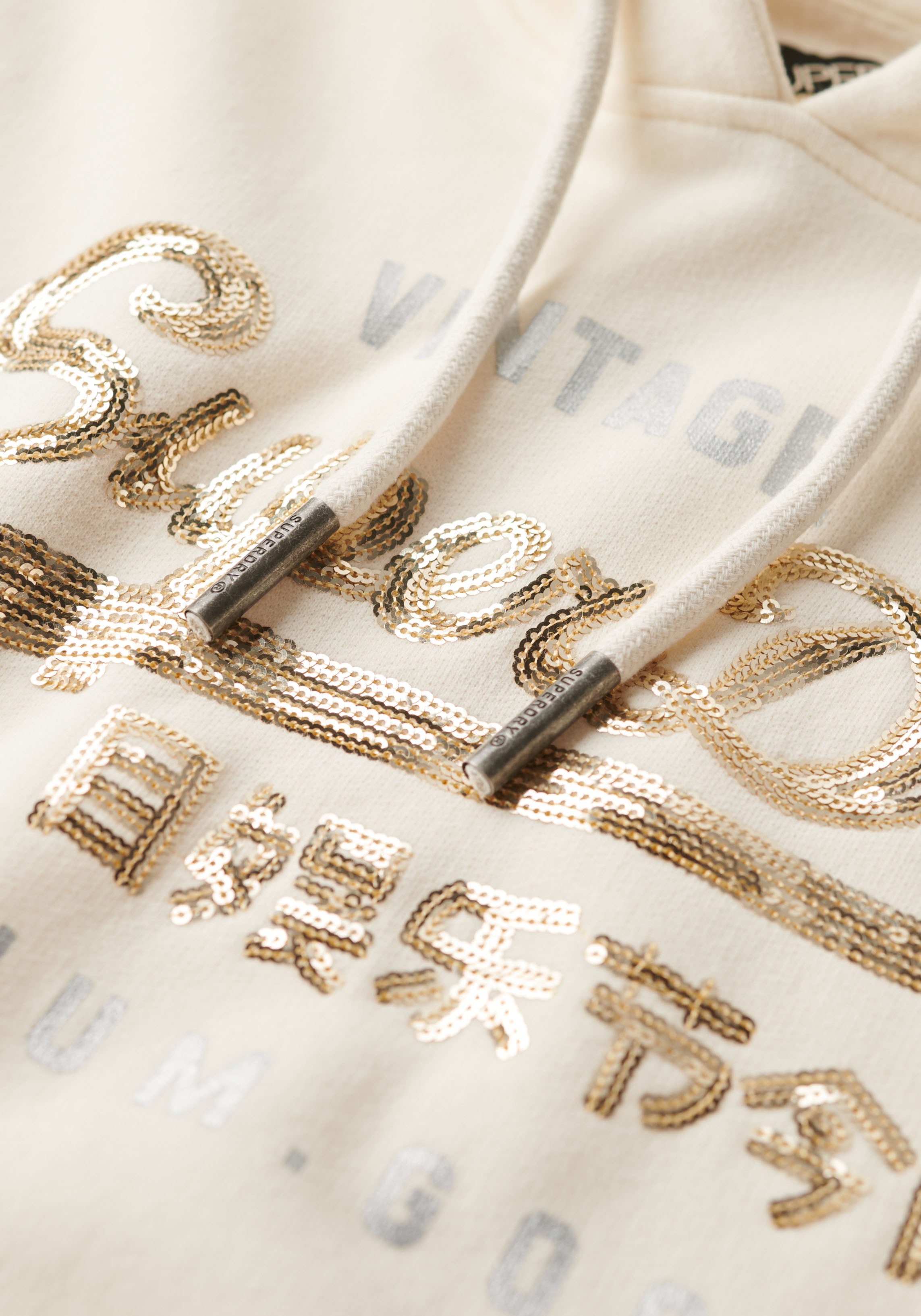 Superdry Hoodie EMBELLISHED VL GRAPHIC HOOD