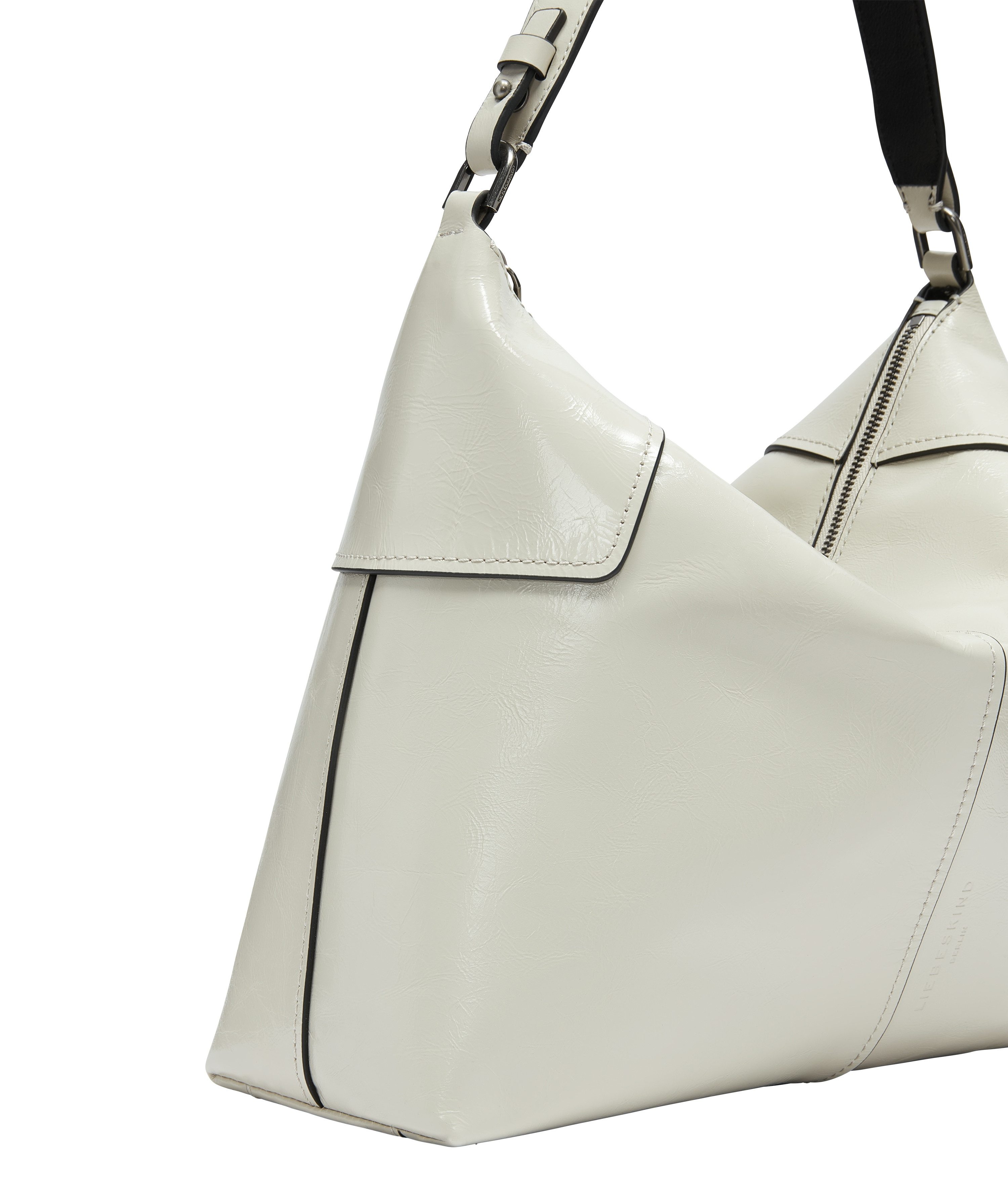 Liebeskind Berlin Hobo-tas Hobo M MILA LACK DISTRESSED