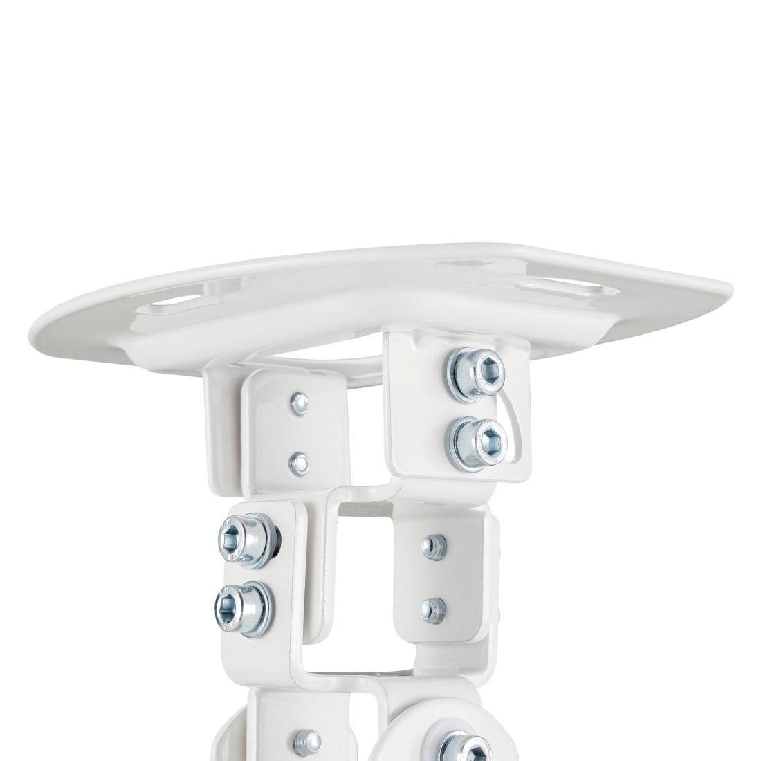 Hama Plafondbeugel voor beamer Projectorbeugel voor het plafond, muur, schuine daken, volledig beweeglijk, wit