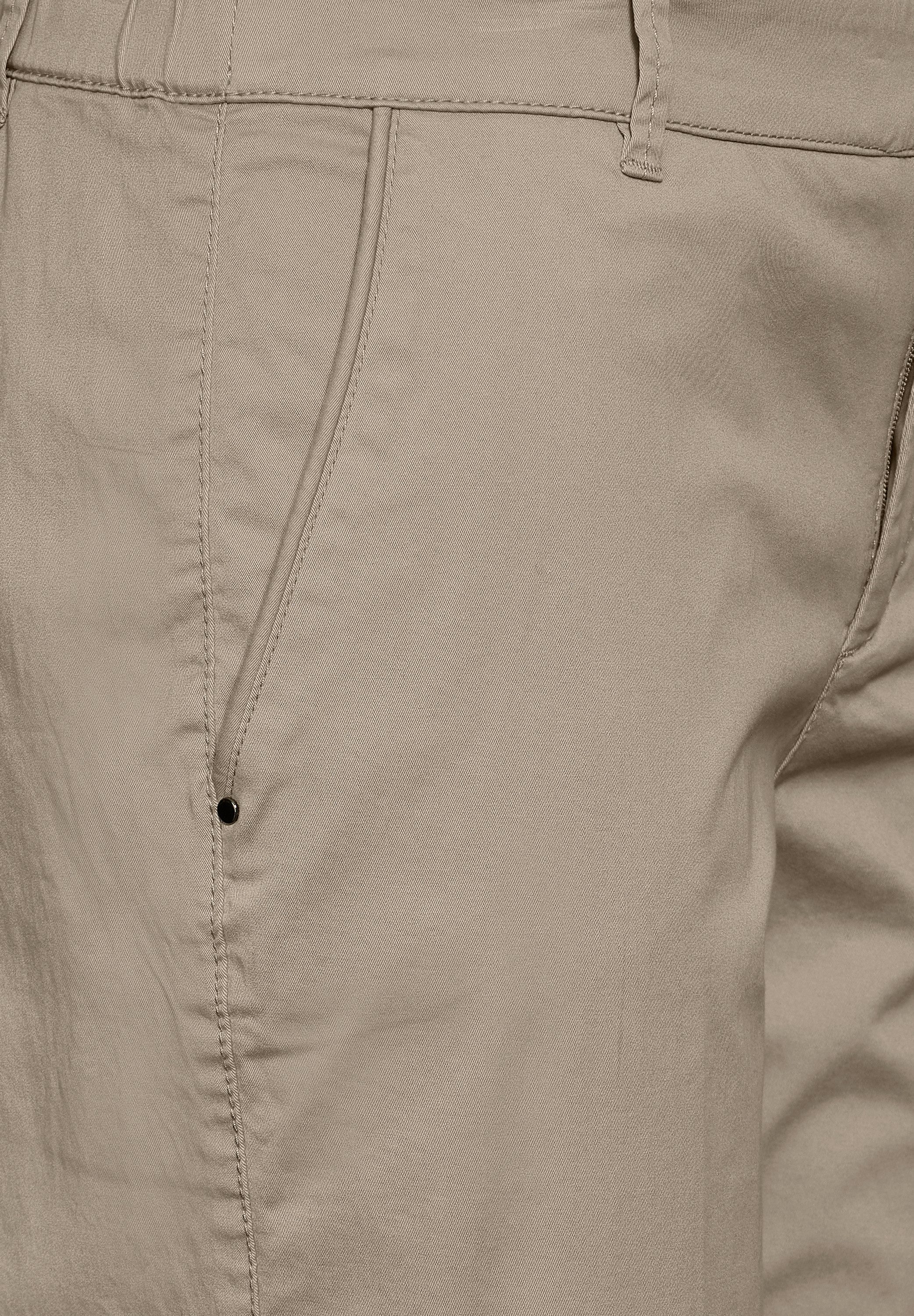 STREET ONE Chino met persplooien
