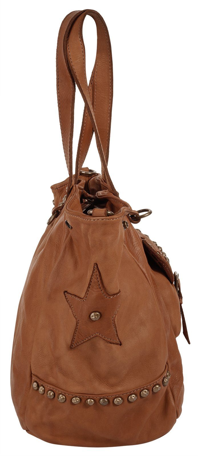 Samantha Look Shopper echt leer, made in italy