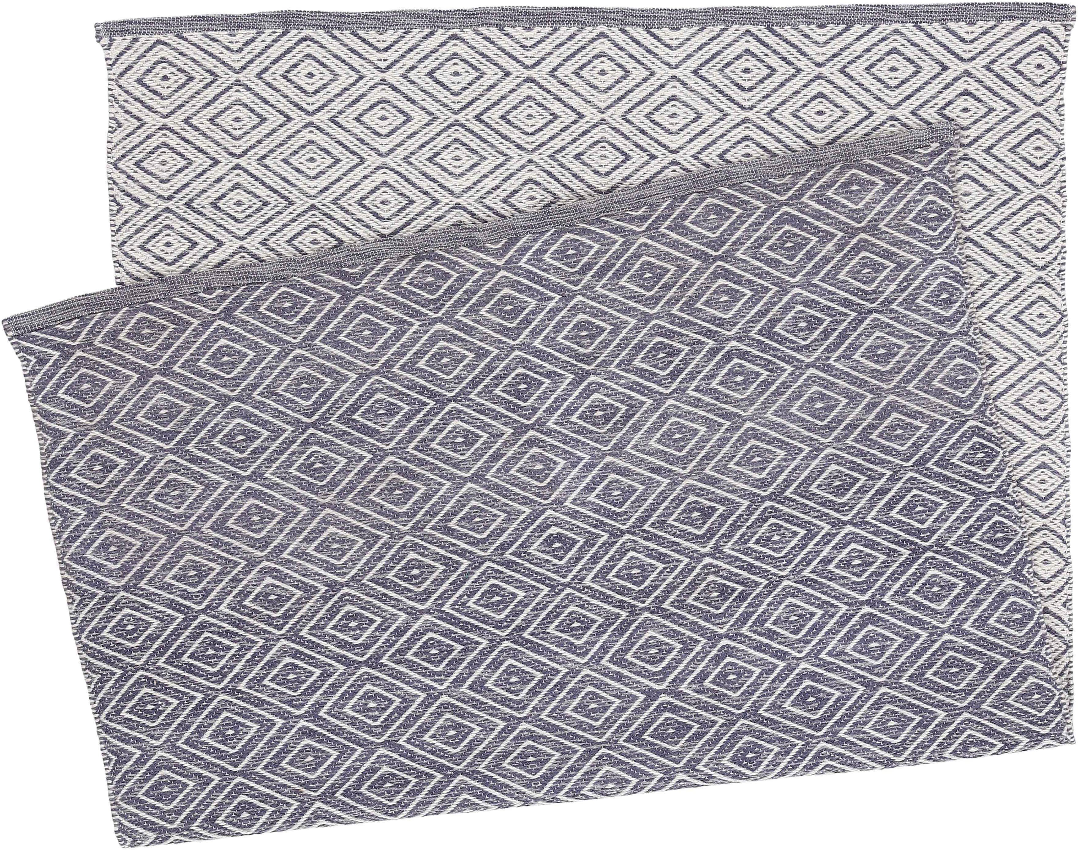 carpetfine Vloerkleed Frida 200 Omkeerbaar tapijt, 100% gerecycled materiaal (PET), vlakweefsel, sisal uitstraling