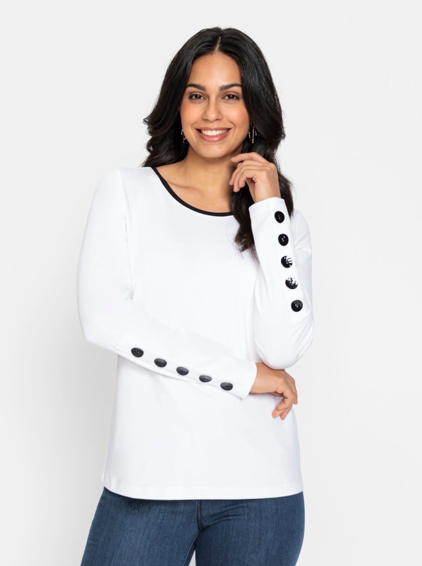 Classic Inspirationen Shirt met ronde hals Shirt (1-delig)
