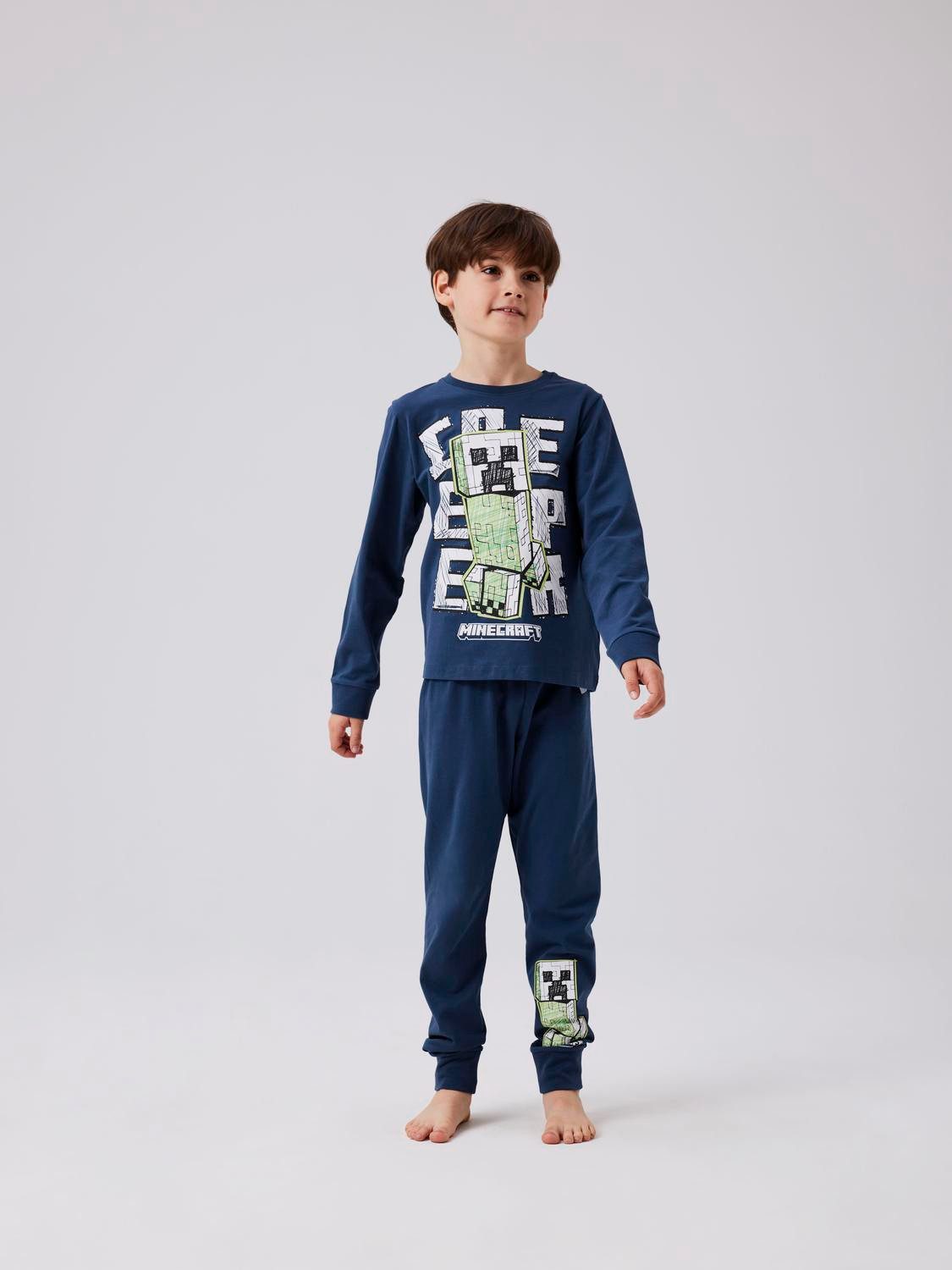 Name It Pyjama NKMJINC MINECRAFT LS NIGHTSET NOOS BFU (set)