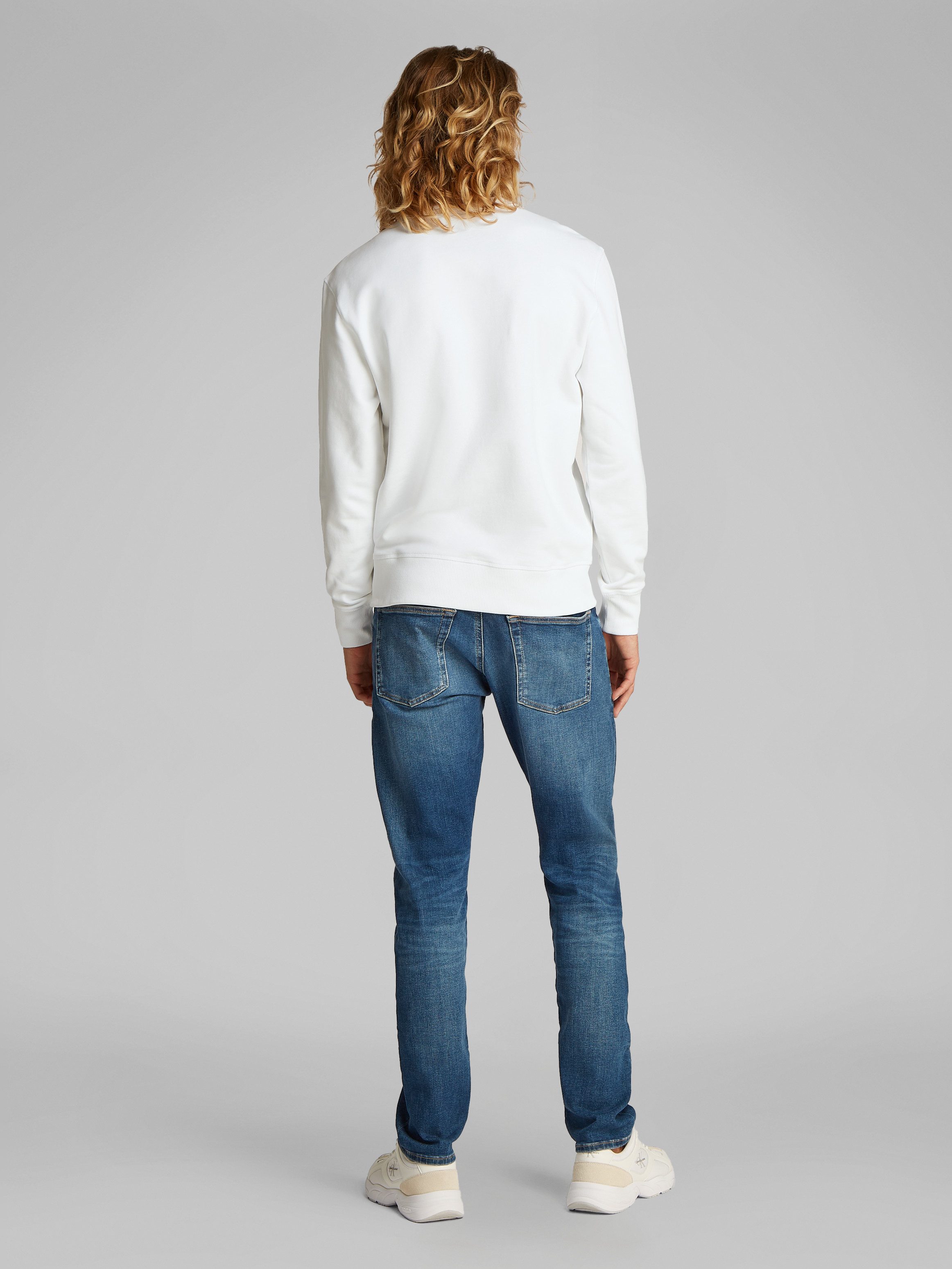 Calvin Klein Sweatshirt WOVEN LABEL CREW NECK